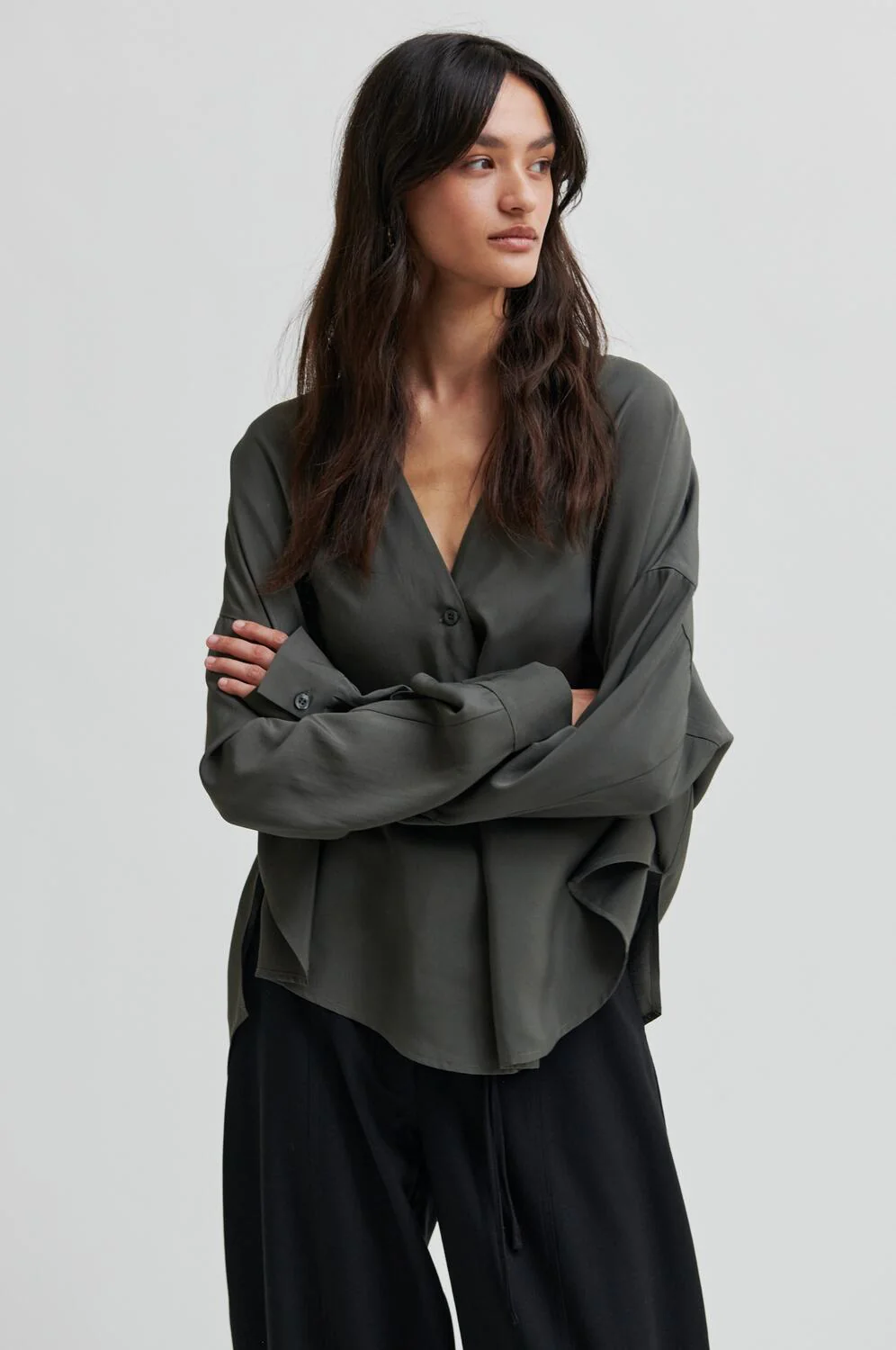 Timeline bluse - Beluga - Image 5