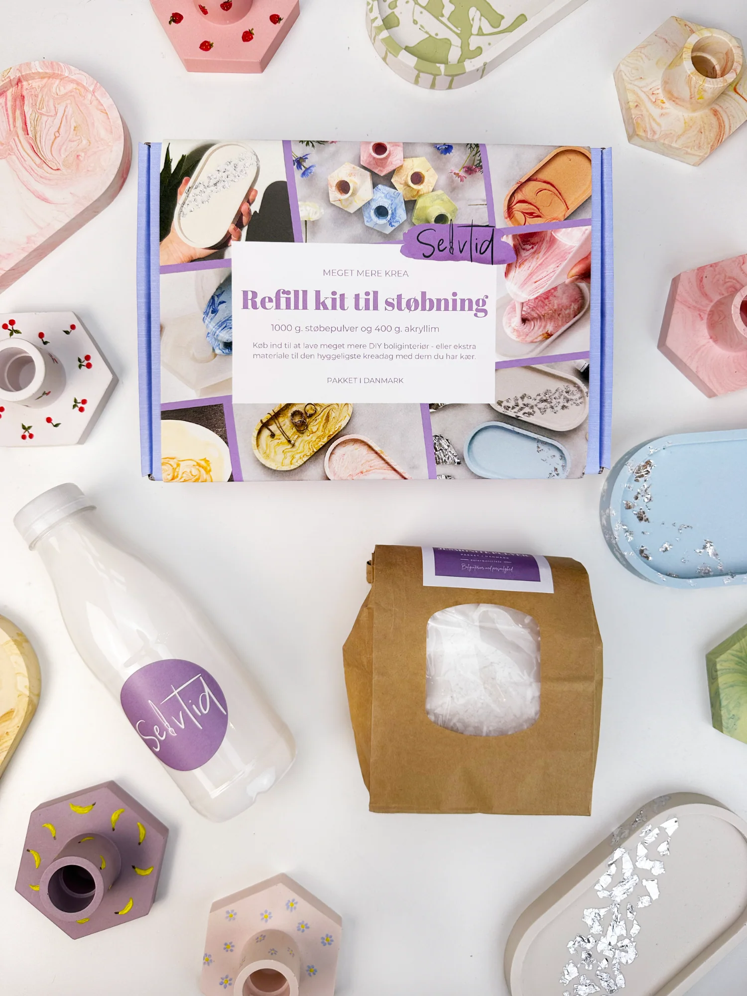 DIY støbemasse kit - refill - Image 2