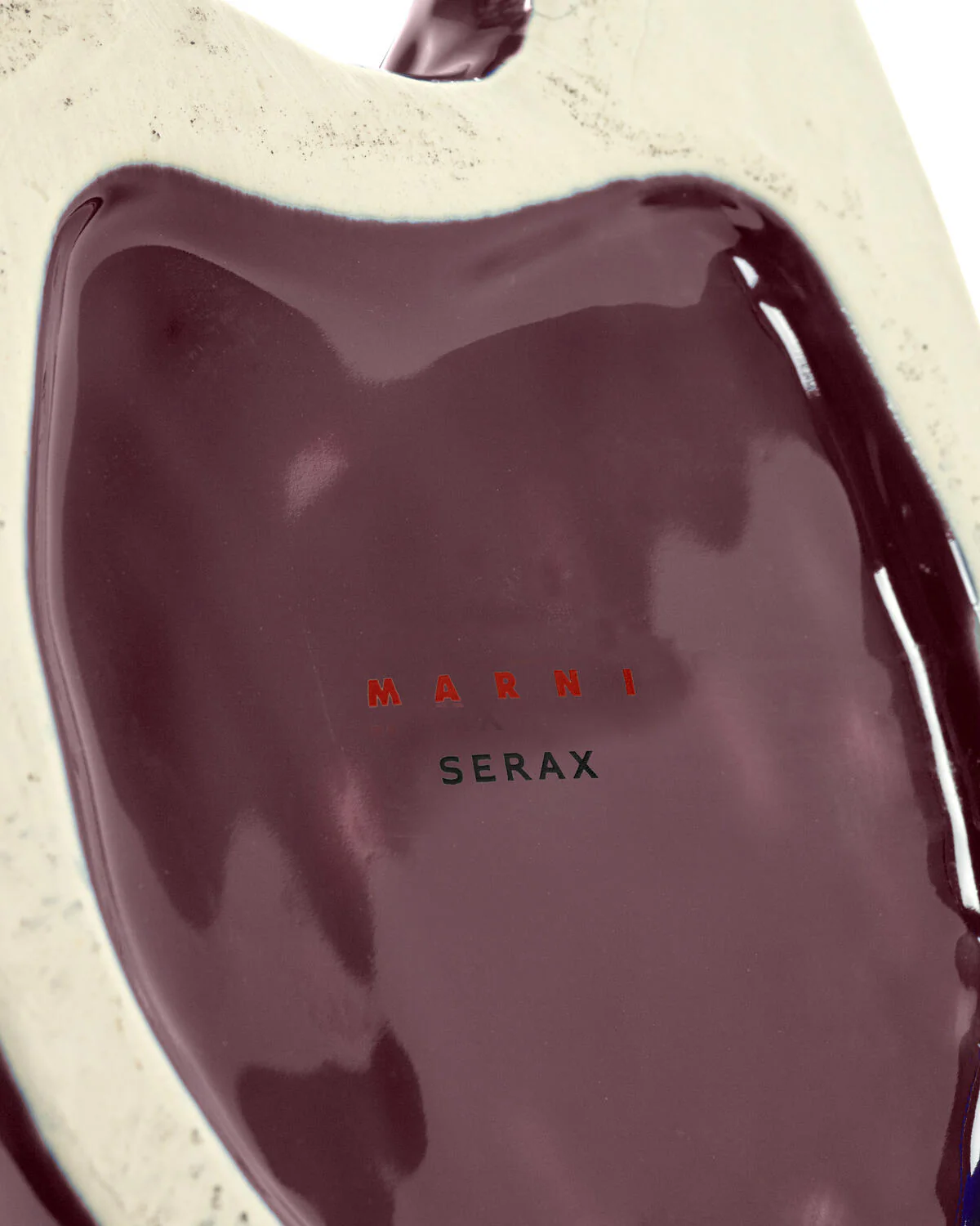 x Marni ugle vase, L - Aubergine after midnight - Image 5