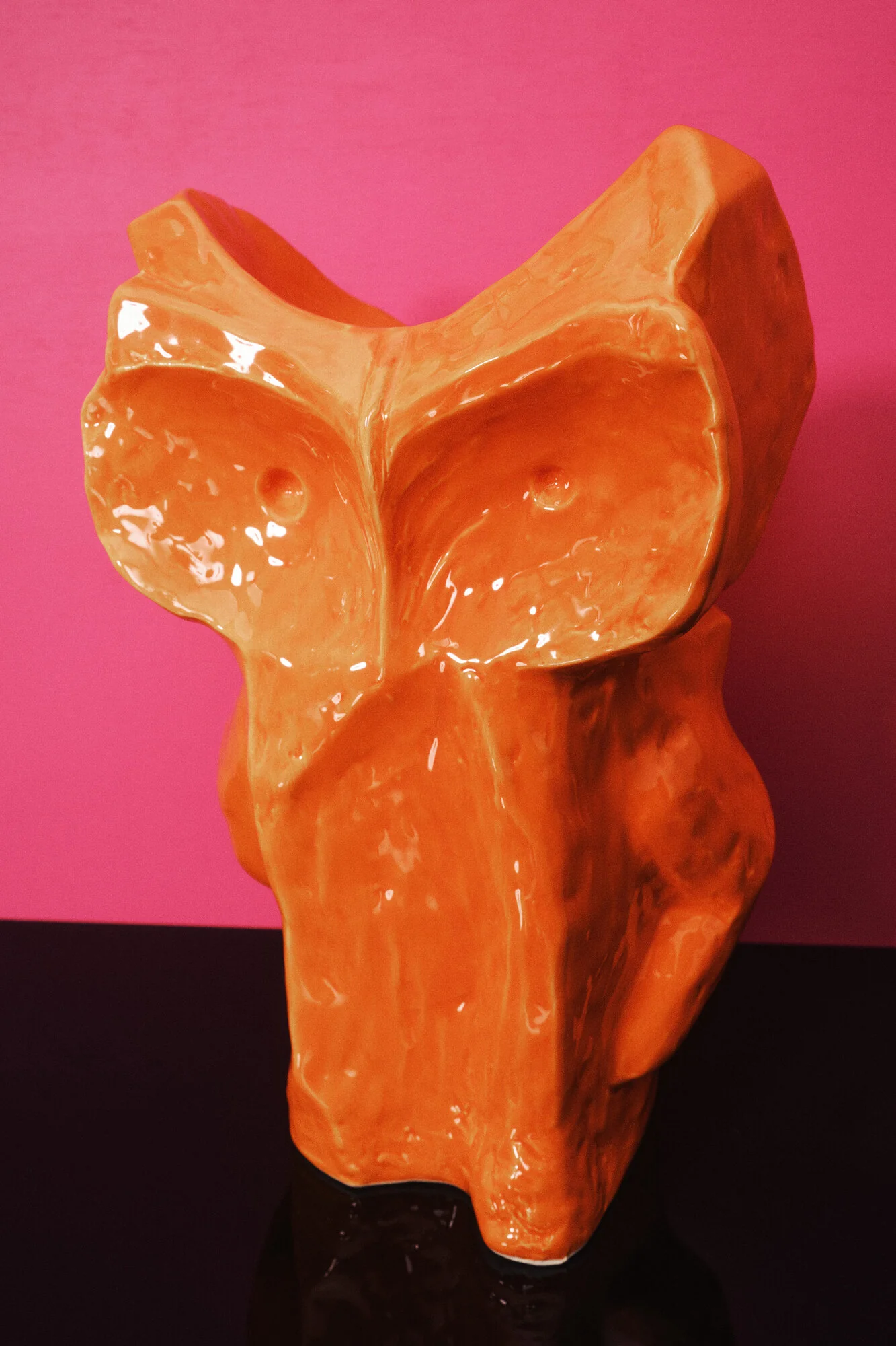 x Marni ugle vase, S - Orange after midnight - Image 2