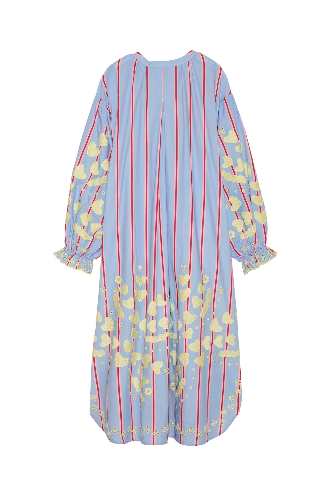 Elisabeth kjole - Bluebell Stripes - Image 5