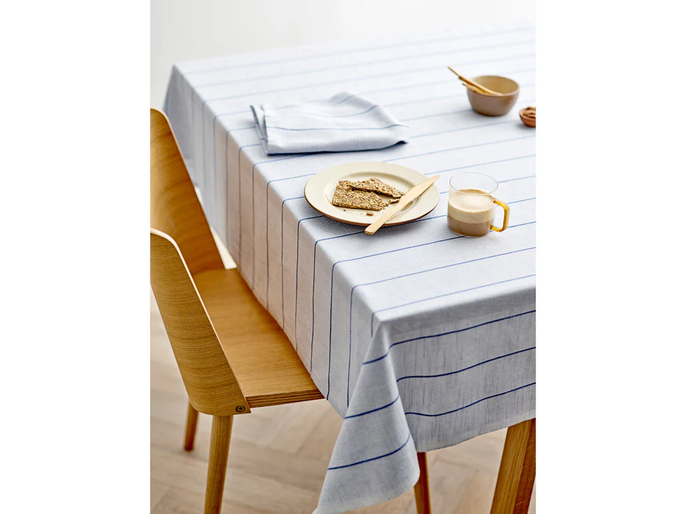 Line stofserviet, Royal Blue - 4 stk. - Image 3