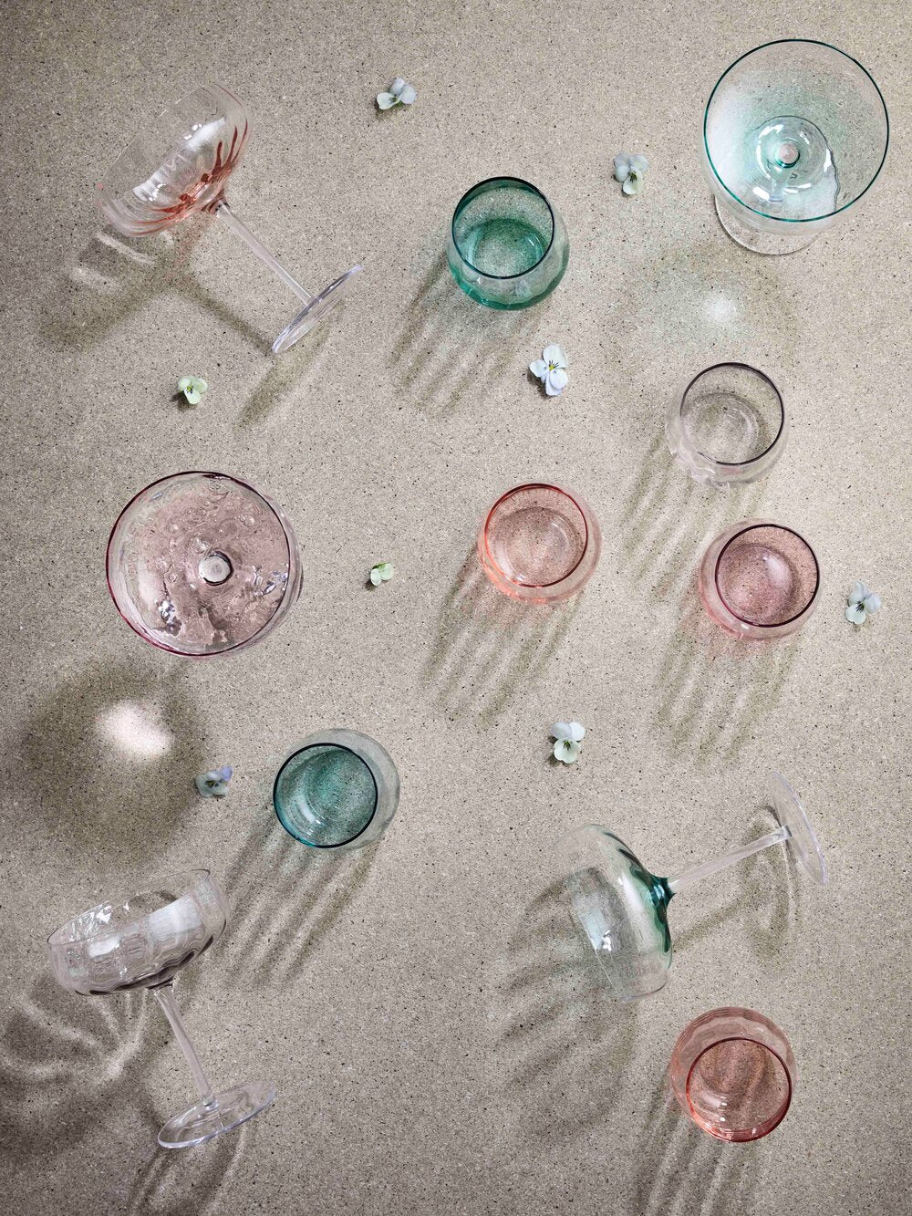 Sonja champagne/cocktailglas - sand - Image 4
