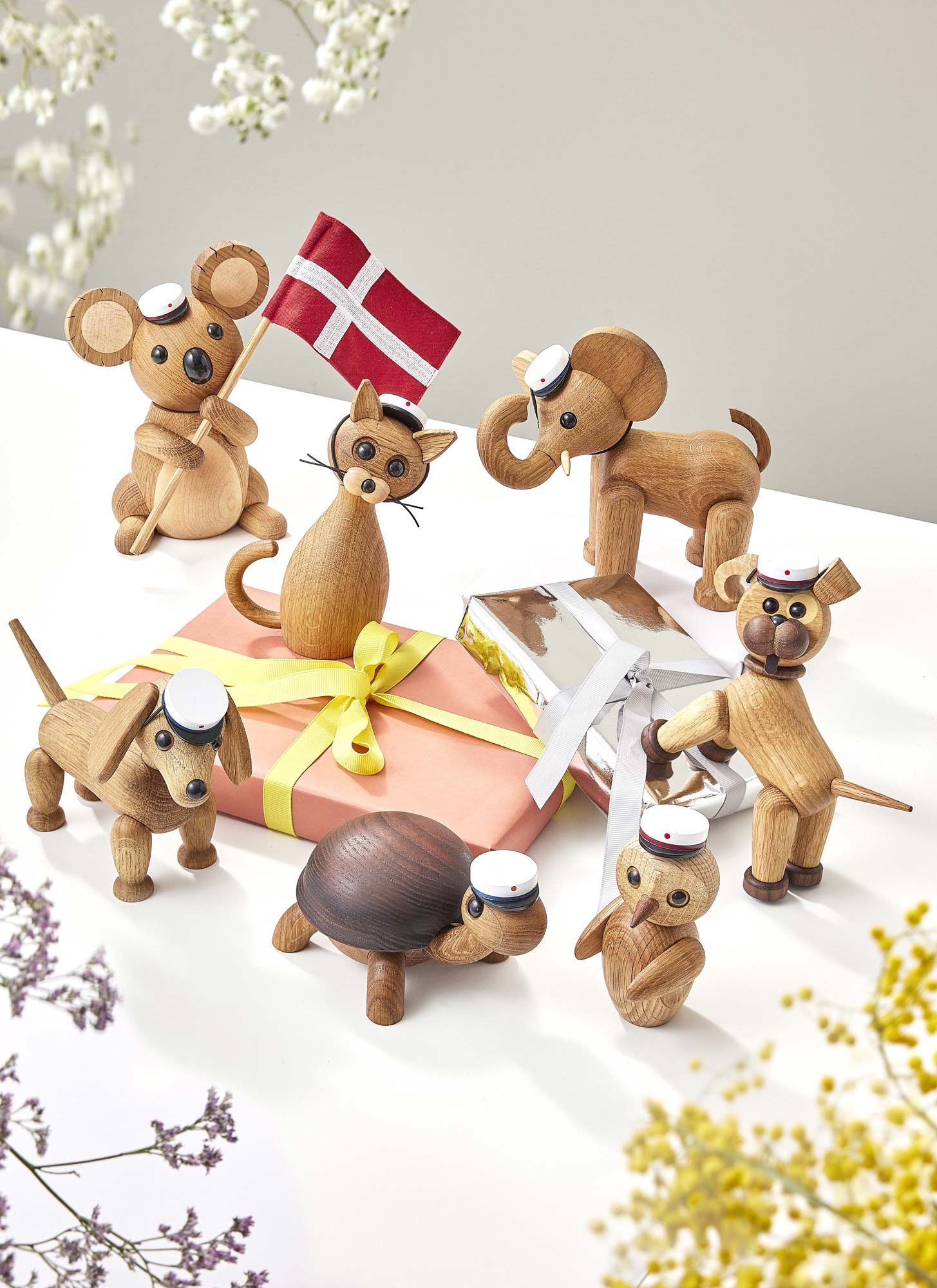 Clever Ugle træfigur - eg - Image 5