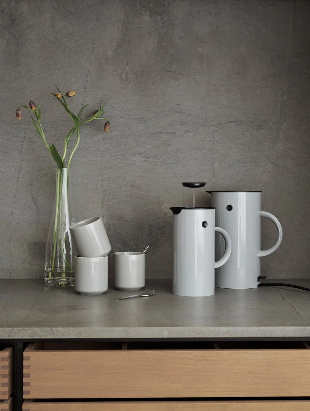 EM77 elkedel, Light Grey - 1,5L - Image 2