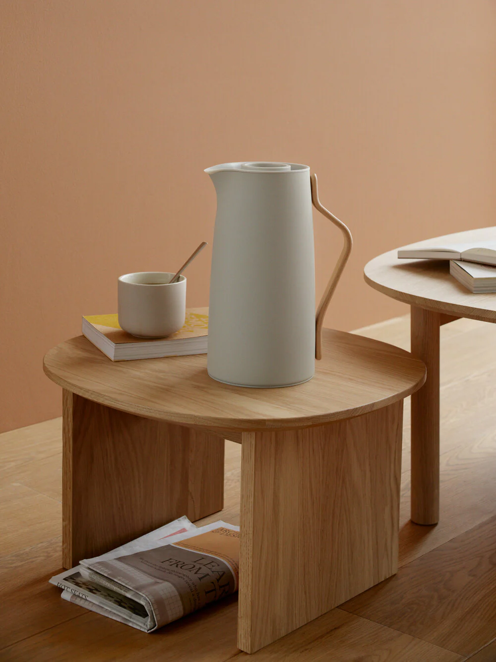 Emma termokande, kaffe - 1,2 l. - soft sand - Image 2