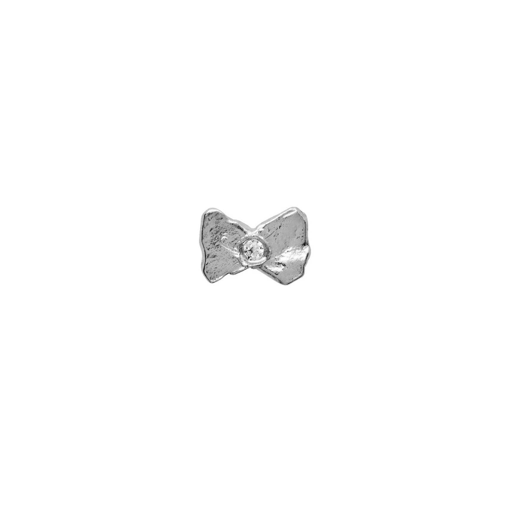 Tres Petit Bow ørestik - sølv