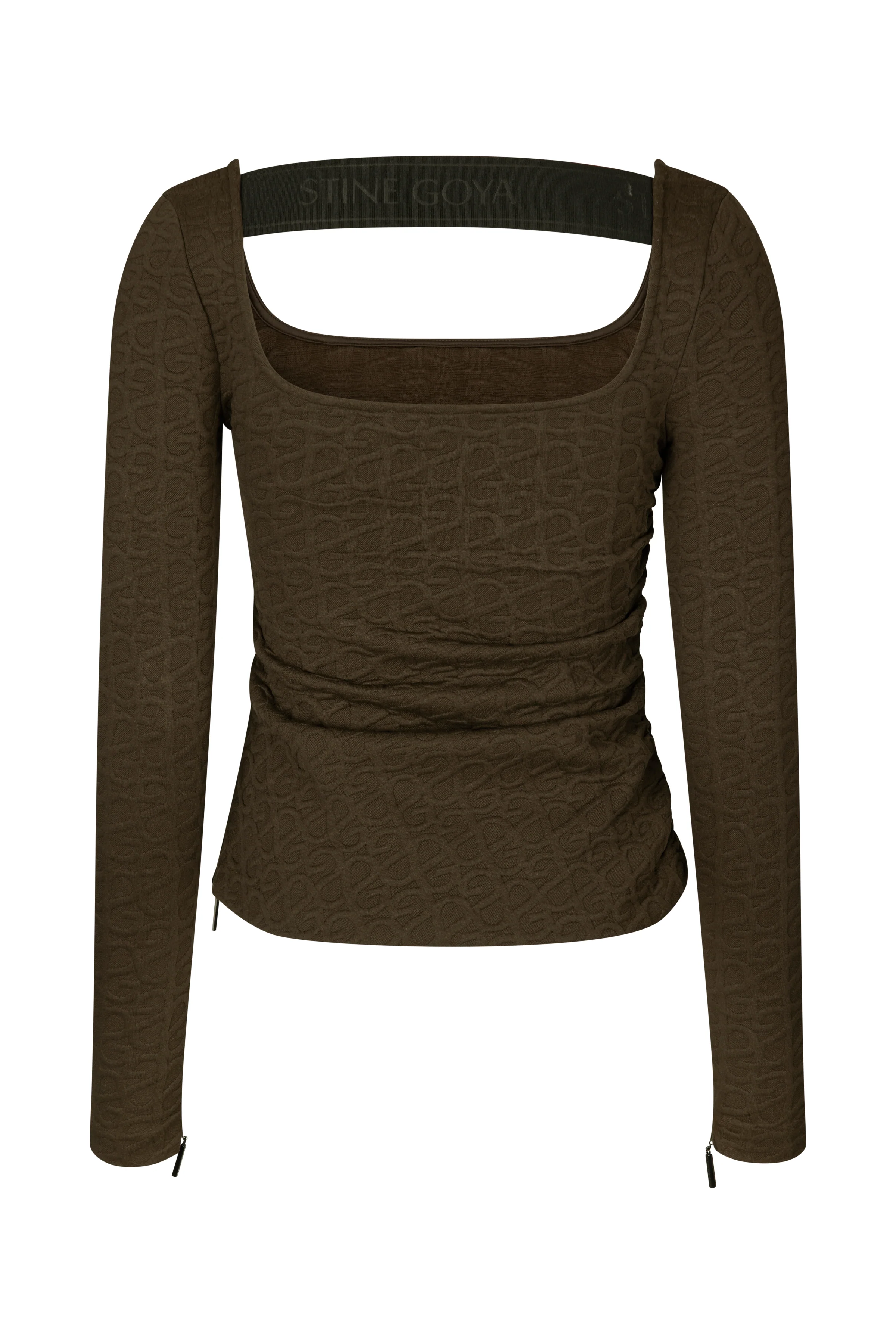 Bowie 1831 Debossed Jacquard top - SG LOGO - Image 4