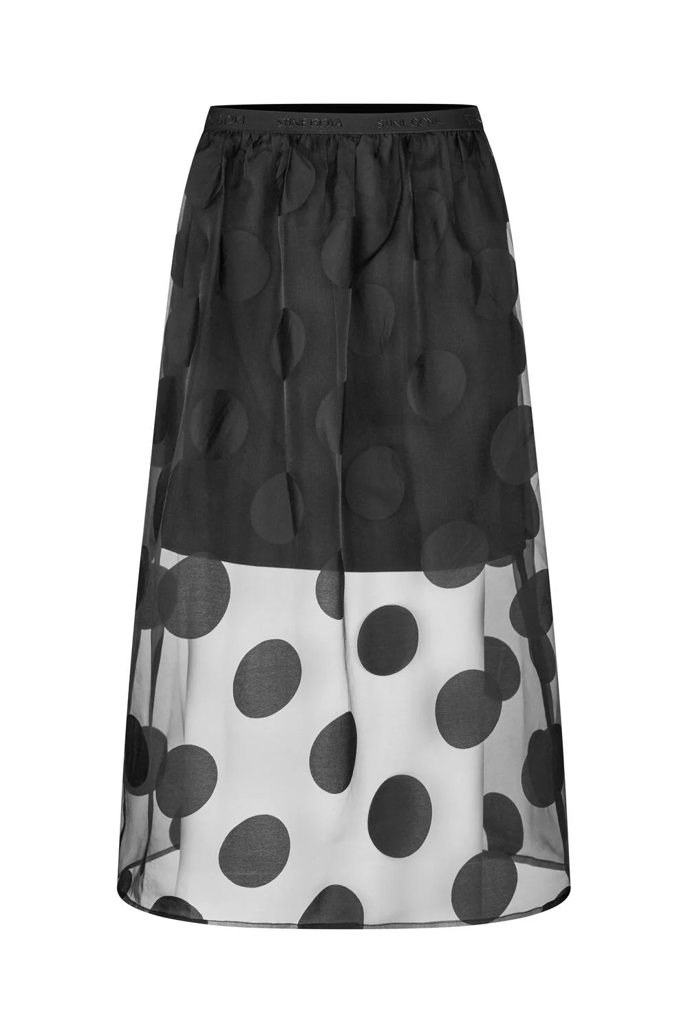 Nederdel - Dotted Black - Image 2