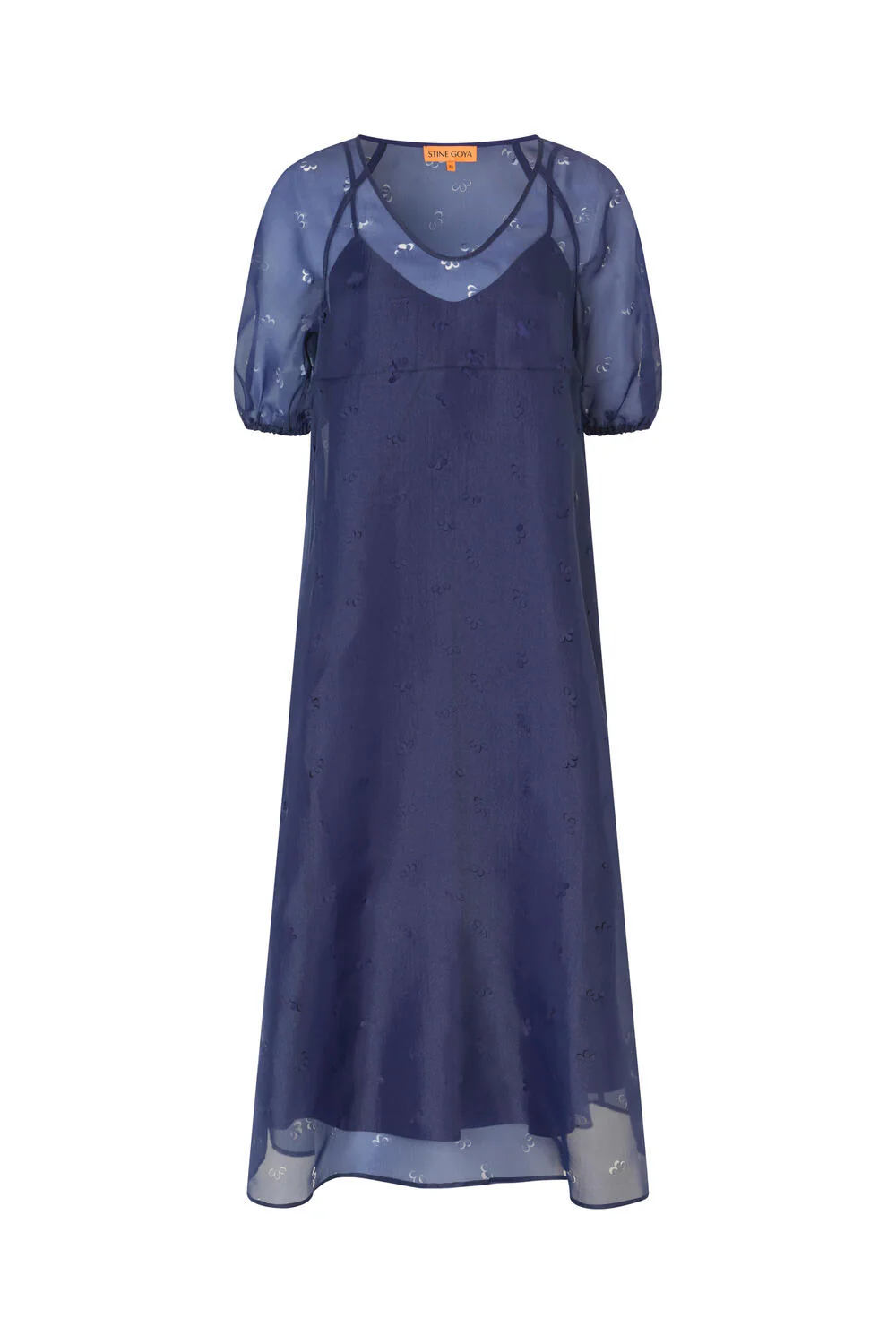 Puff Sleeve kjole - Ditzy Floral - Image 2