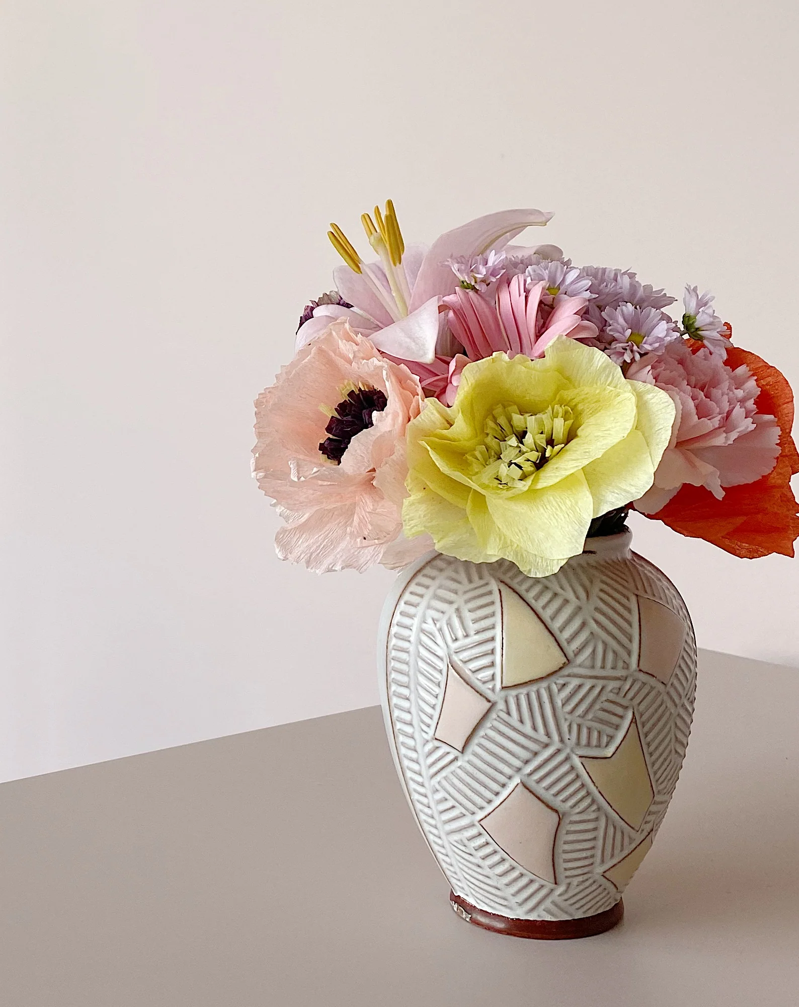 Dahlia Papirblomst - Gul - Image 3