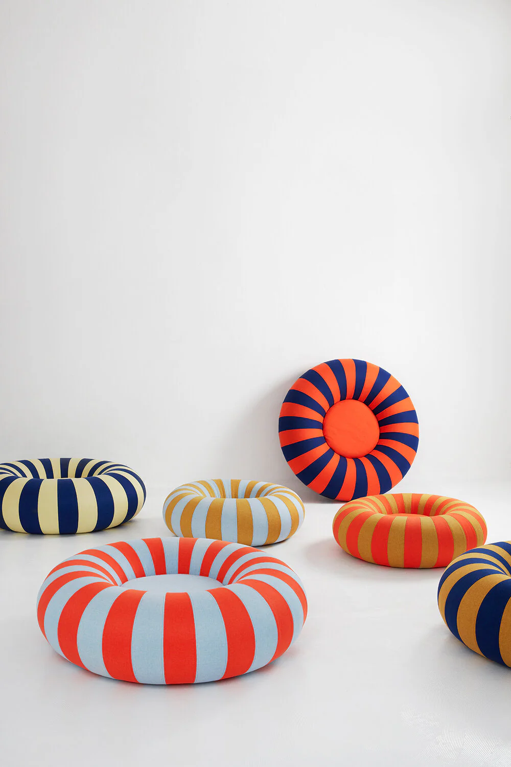 Float puf, Blue/red - 30x100 cm. - Image 6