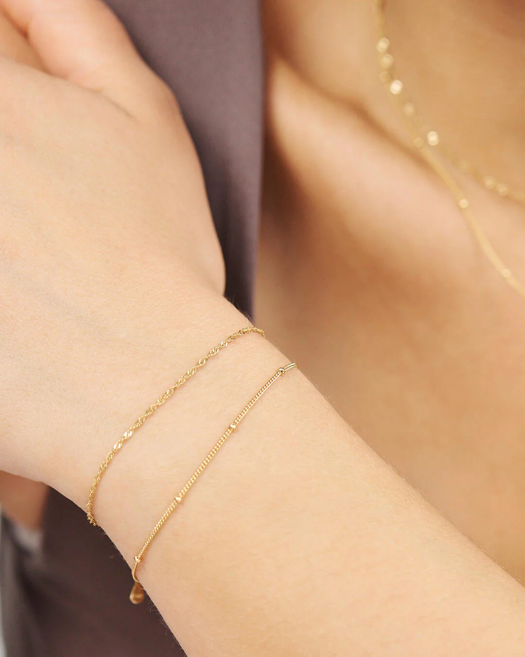 Orbit armbånd - forgyldt - Image 3