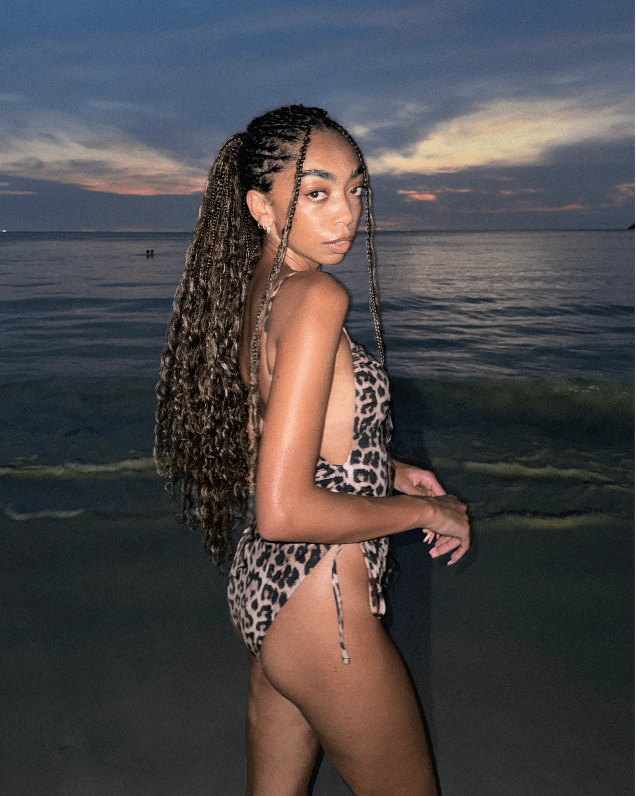 Bondi badedragt - Leopard - Image 3