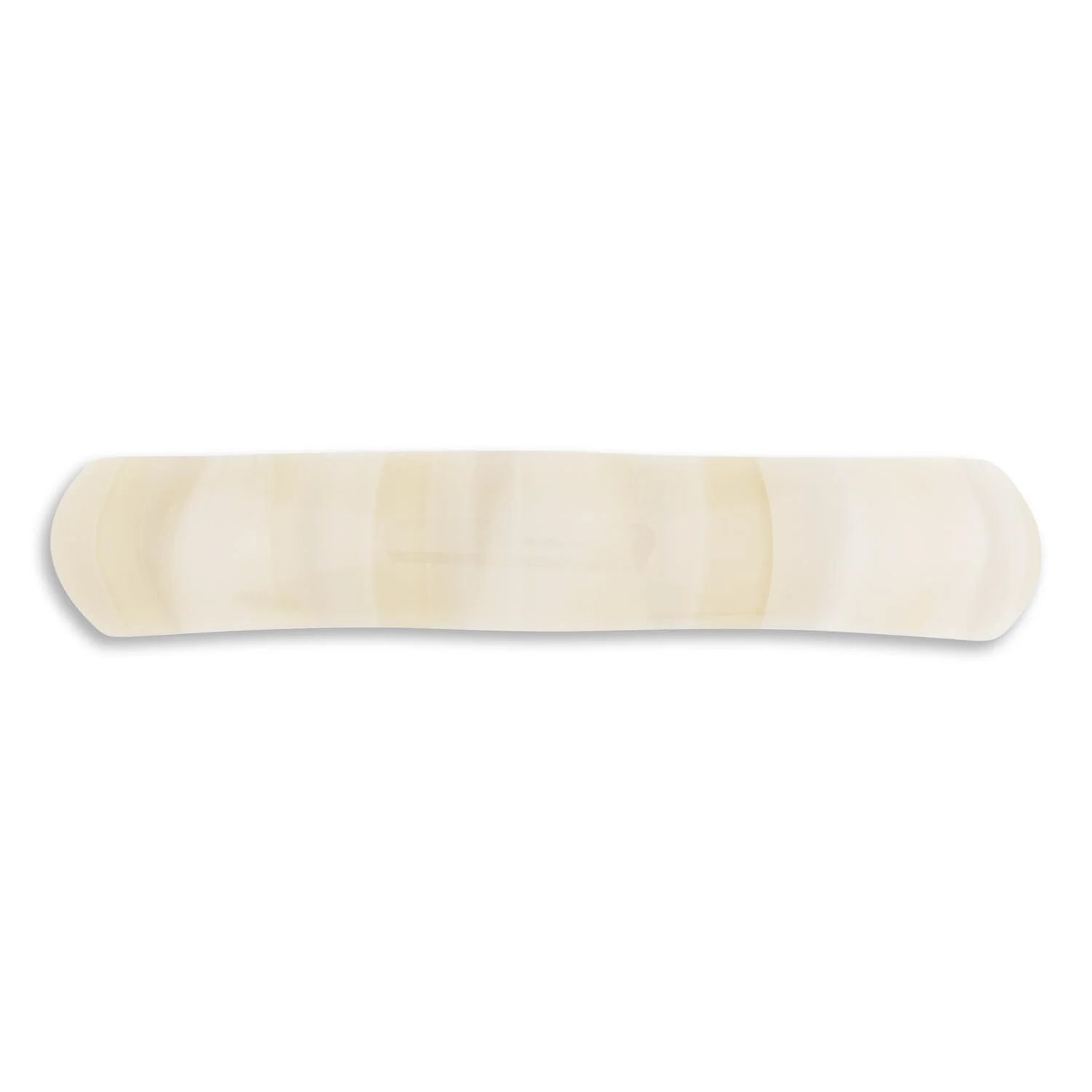 Curved bone clip - Ivory