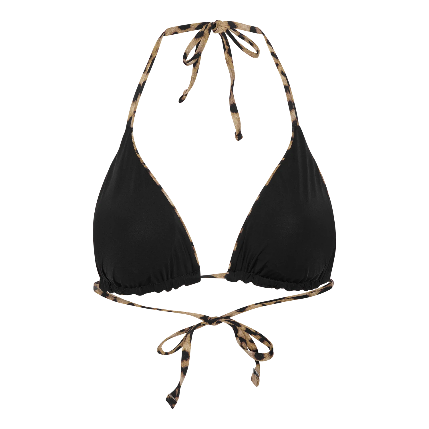 Waverly bikinitop - leopard/sort - Image 5