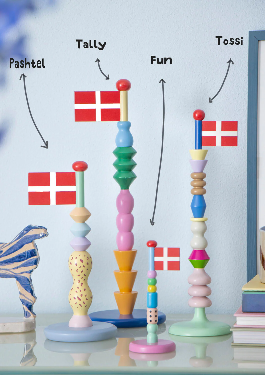 Fun Træflag - H15 cm - Image 3