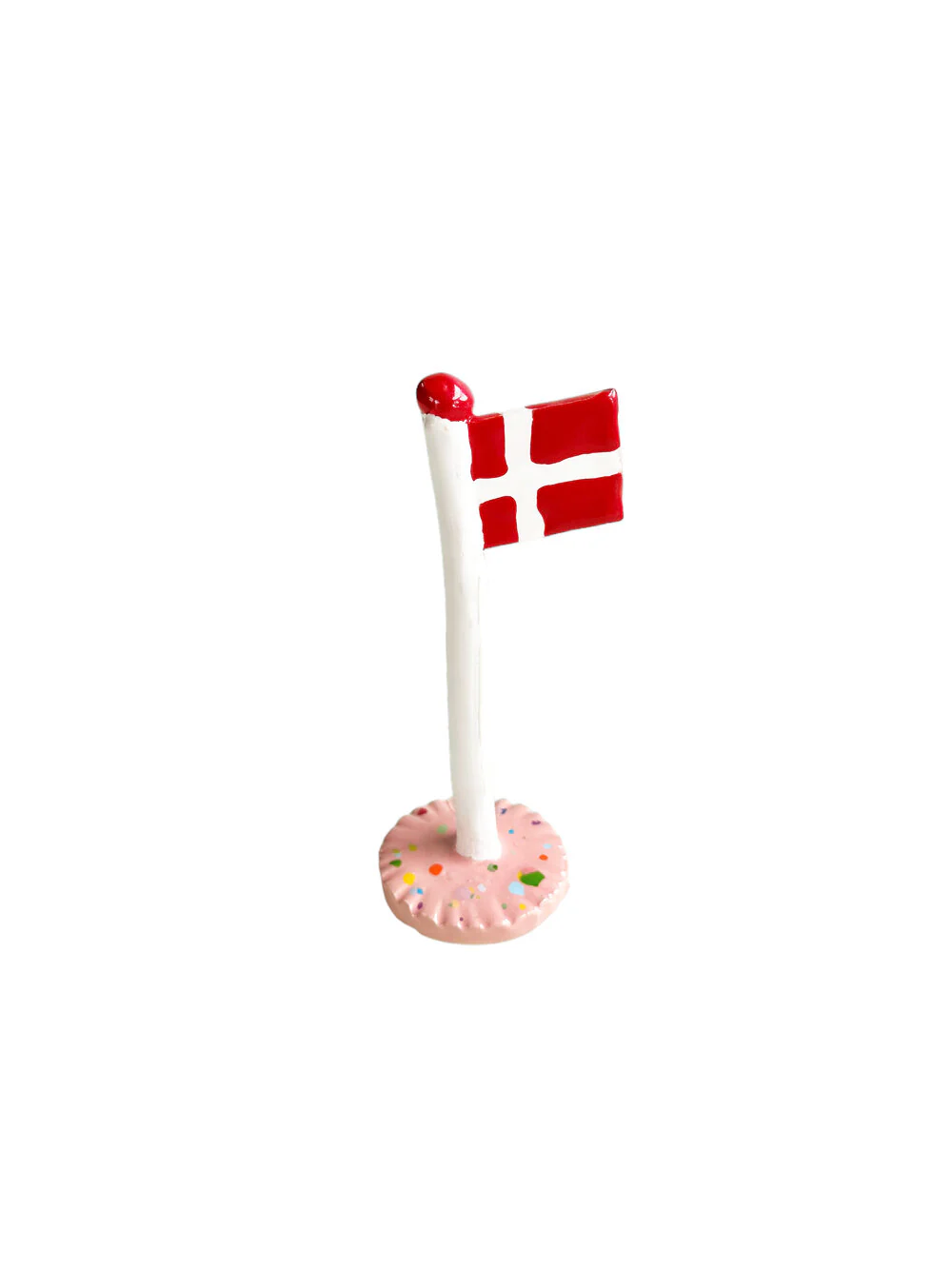 Keramik Flag, Blossom Rose Dot - H14-18 cm.