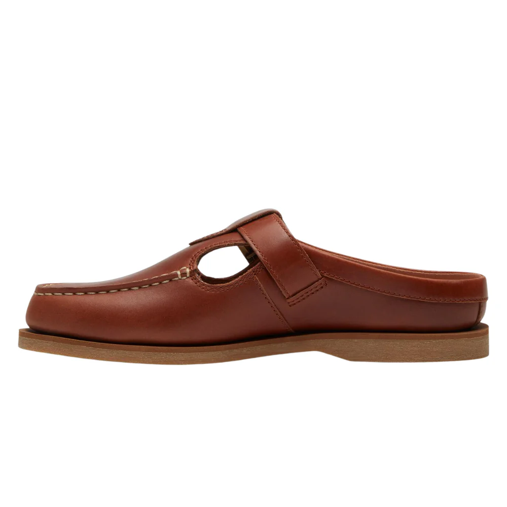 Classic Boat clogs - Rust Full Grain - Image 9