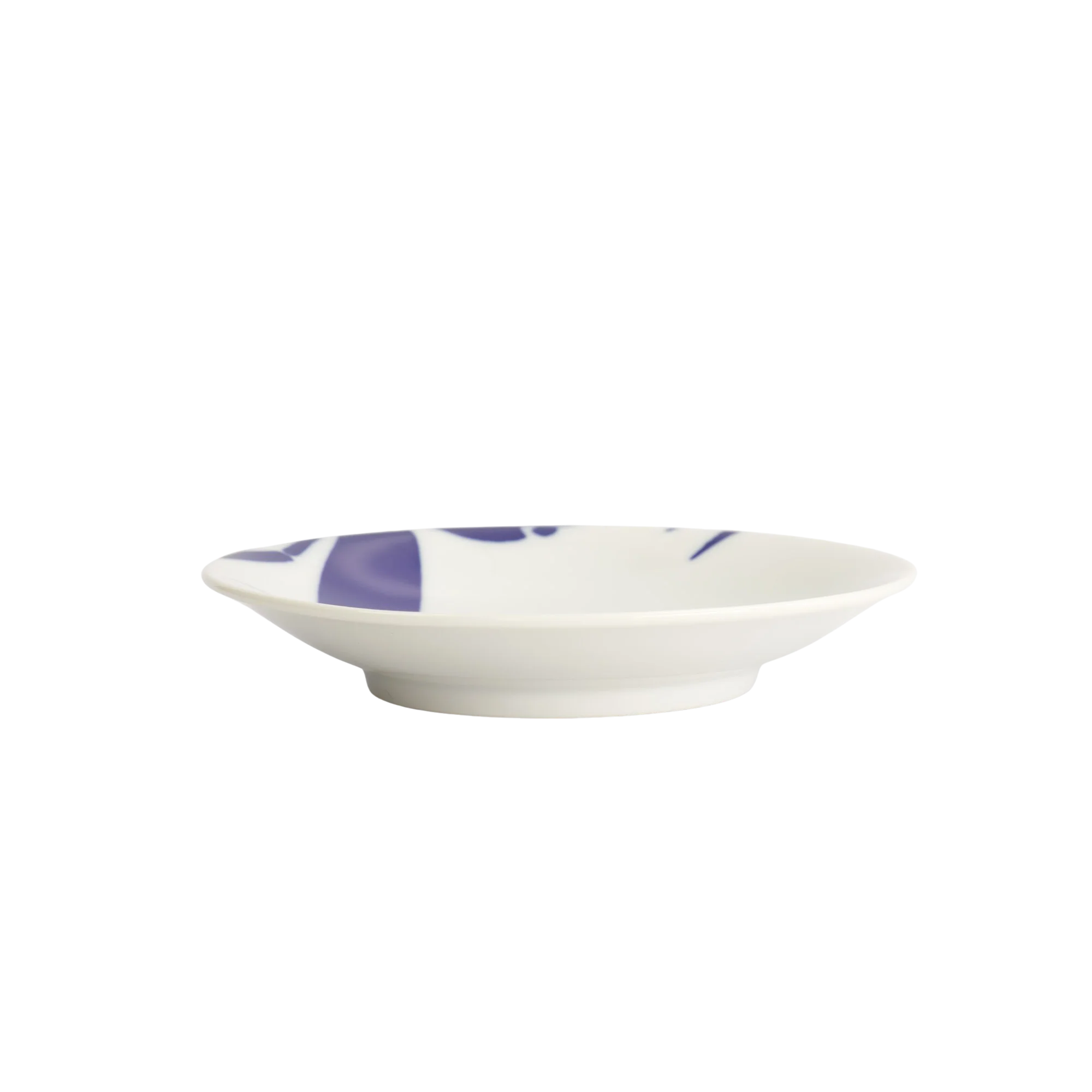 Crab Kawaii tallerken, blå/hvid - Ø13,7 cm. - Image 5