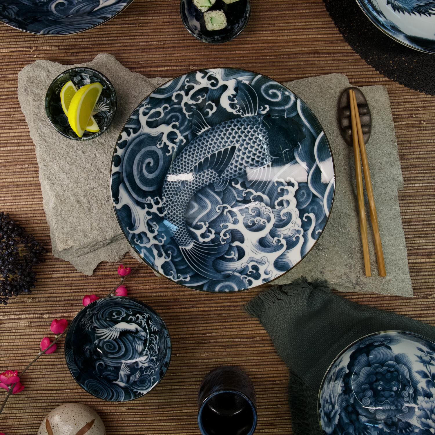 Japonism Lion Tayo skål - Ø14,7 cm. - Image 4