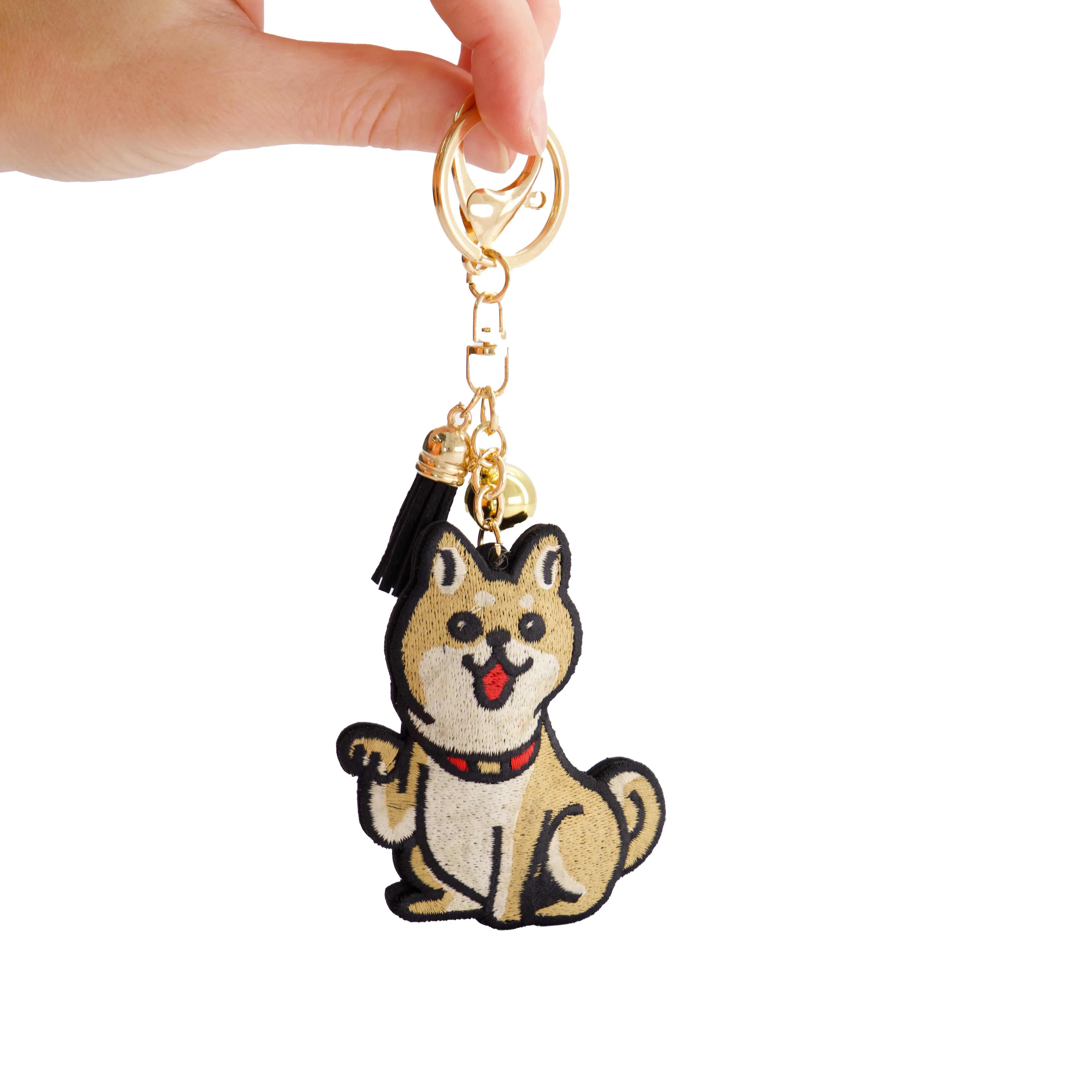 Shiba-Dog Patch nøglering - Multicolor - Image 4