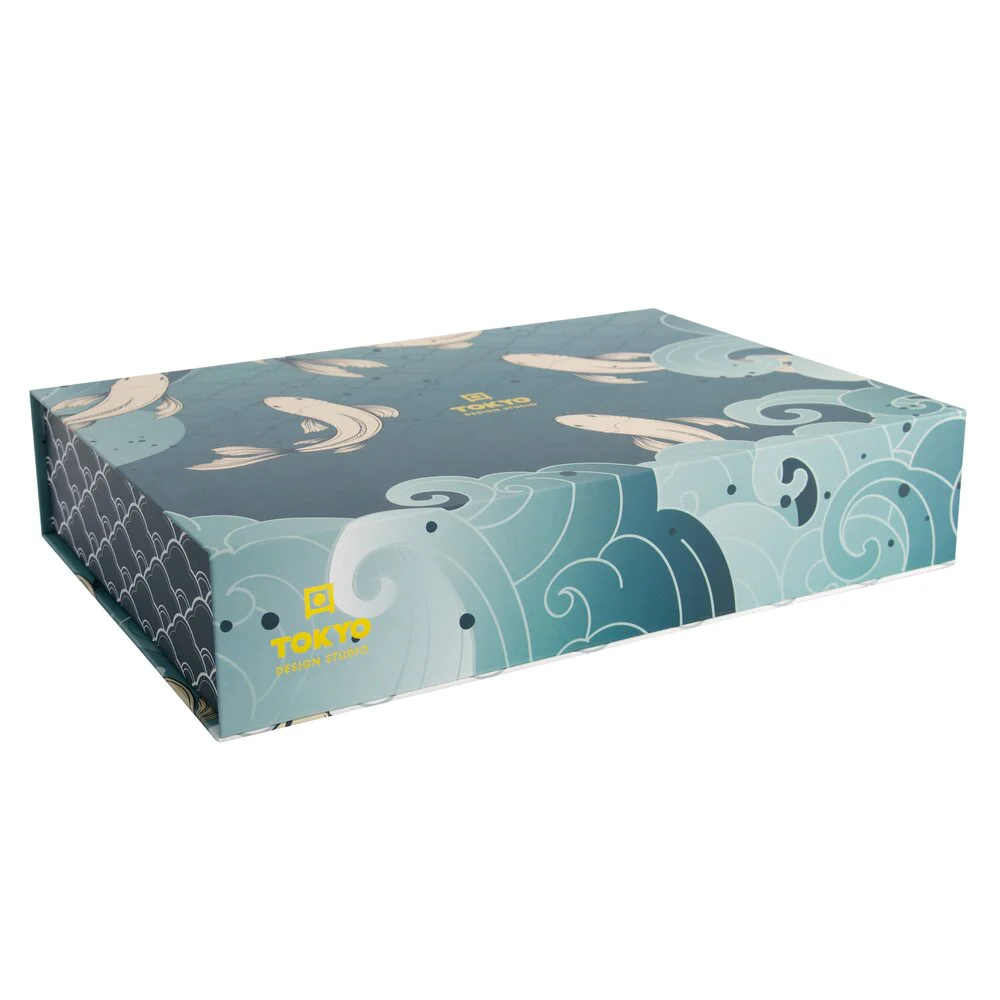 Sushi sæt, Glassy Turquoise - 8 dele - Image 8
