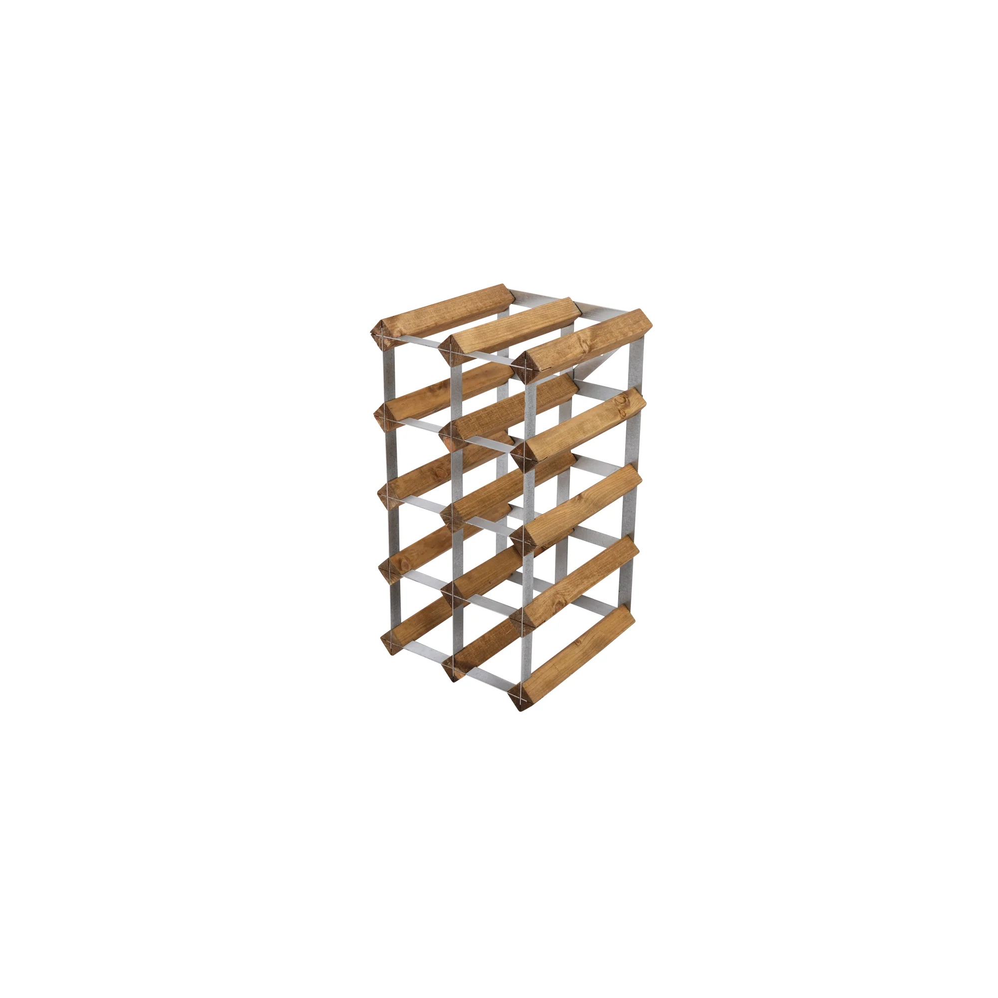 Vinreol, 12 flasker - lys eg - Image 6