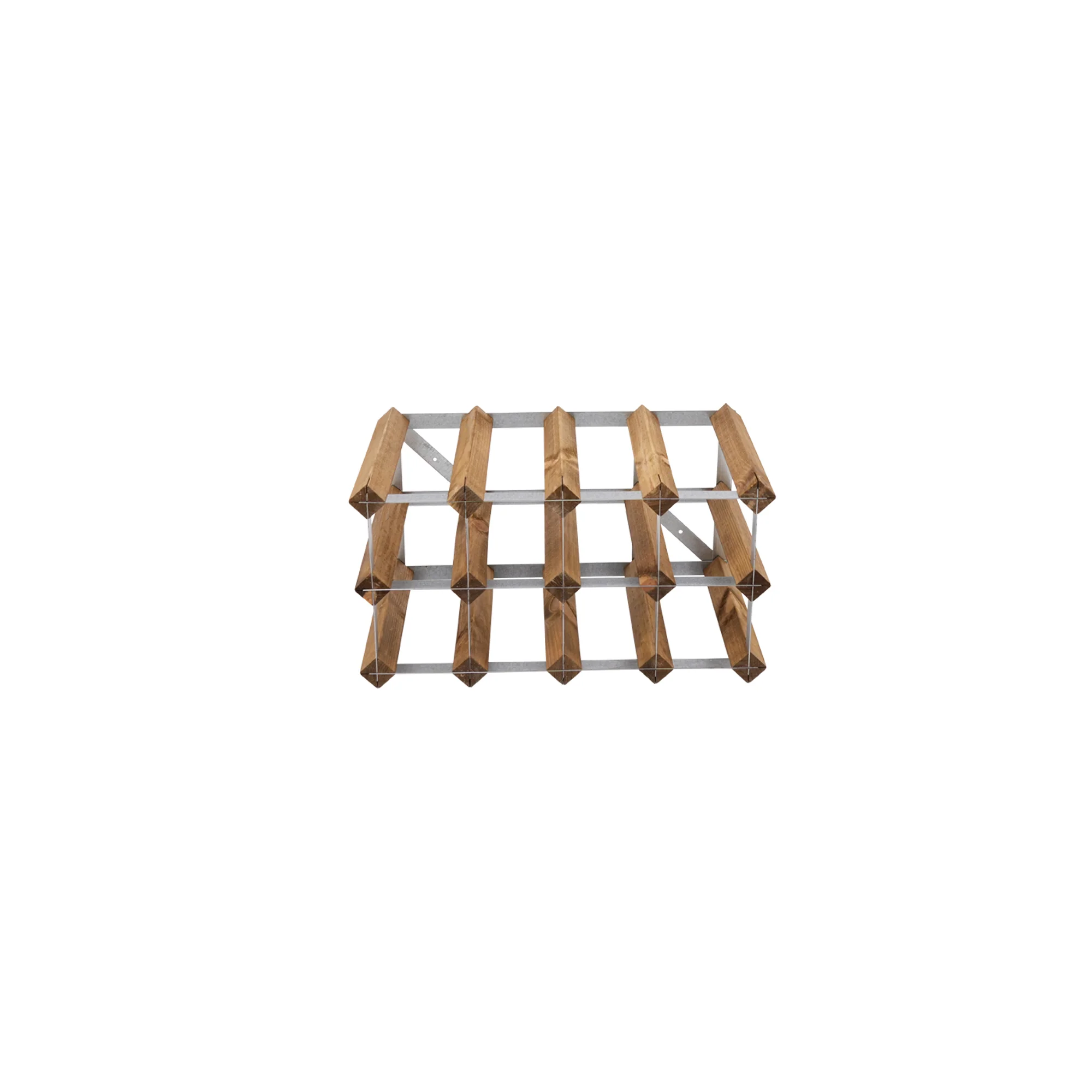 Vinreol, 12 flasker - lys eg - Image 8