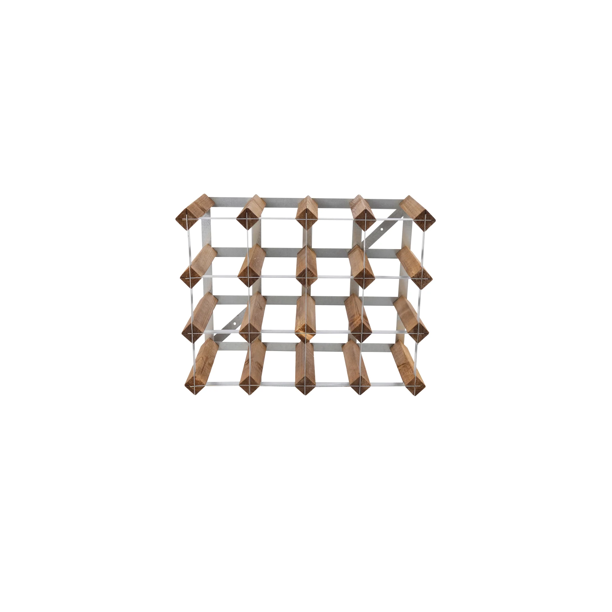 Vinreol, 16 flasker - lys eg - Image 3