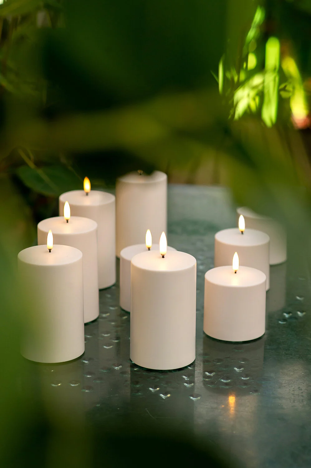 Outdoor LED lys - White -H17,8 cm. - Image 3