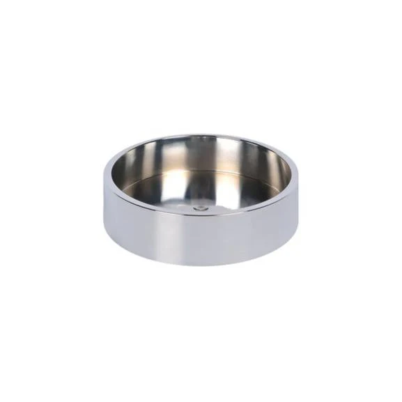 Pillar lysestage, Chrome - Ø9 cm