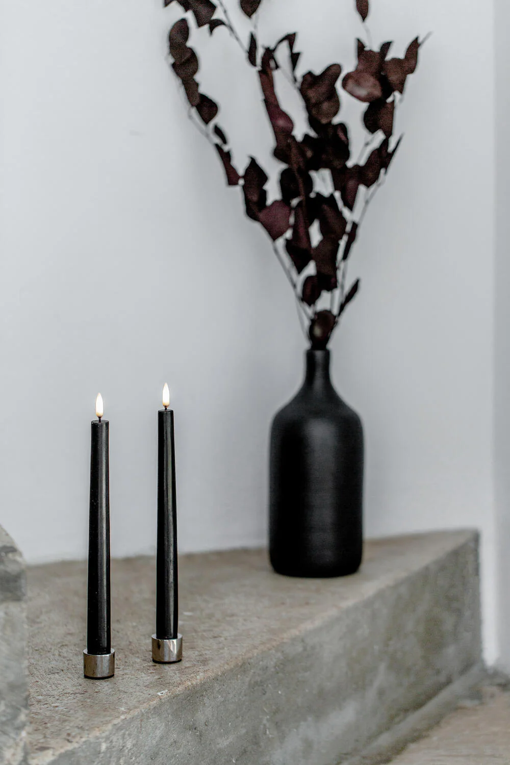 Taper lysestager, Rose Gold- 2 stk. - Image 2