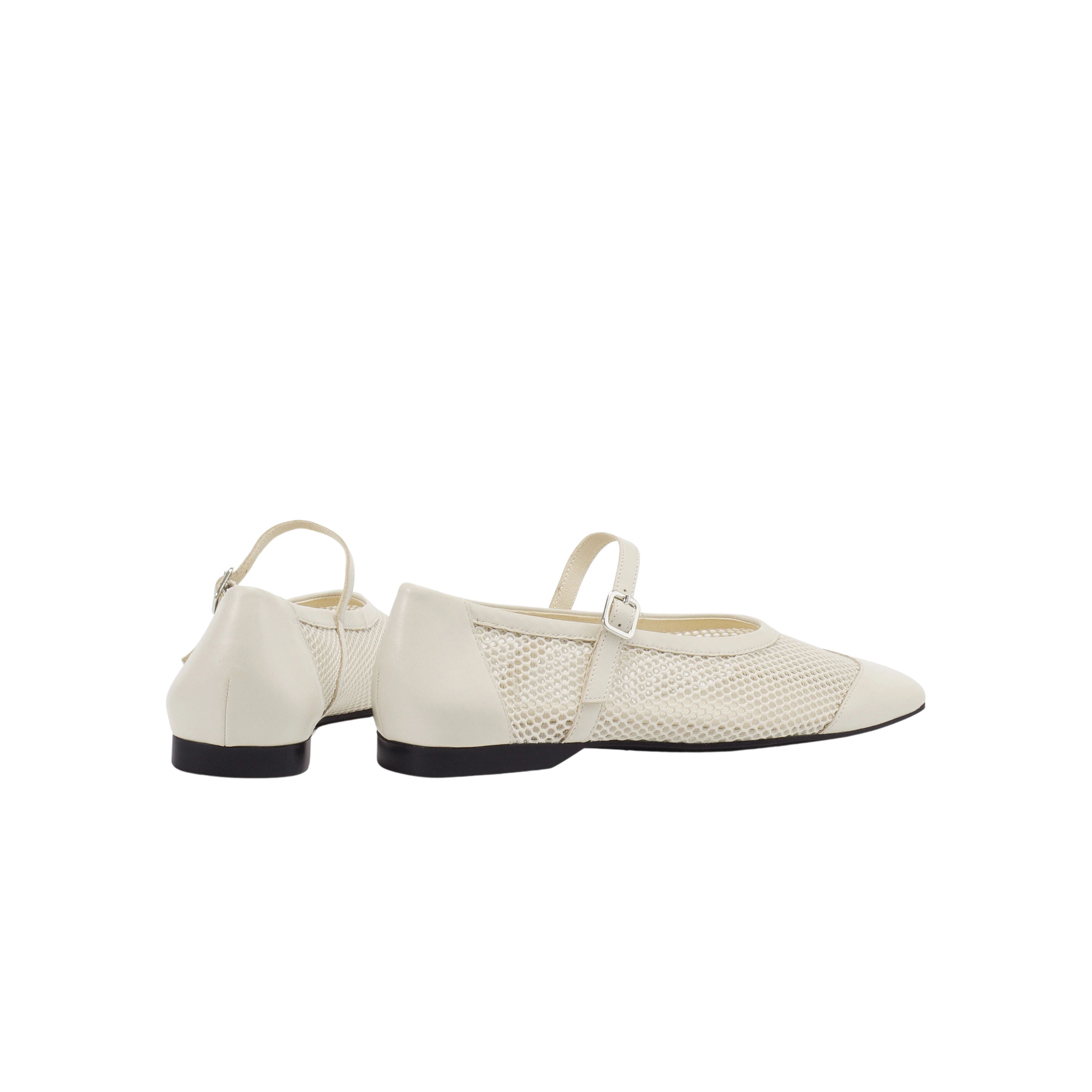 Delia Mary Jane ballerinasko - Off White - Image 3