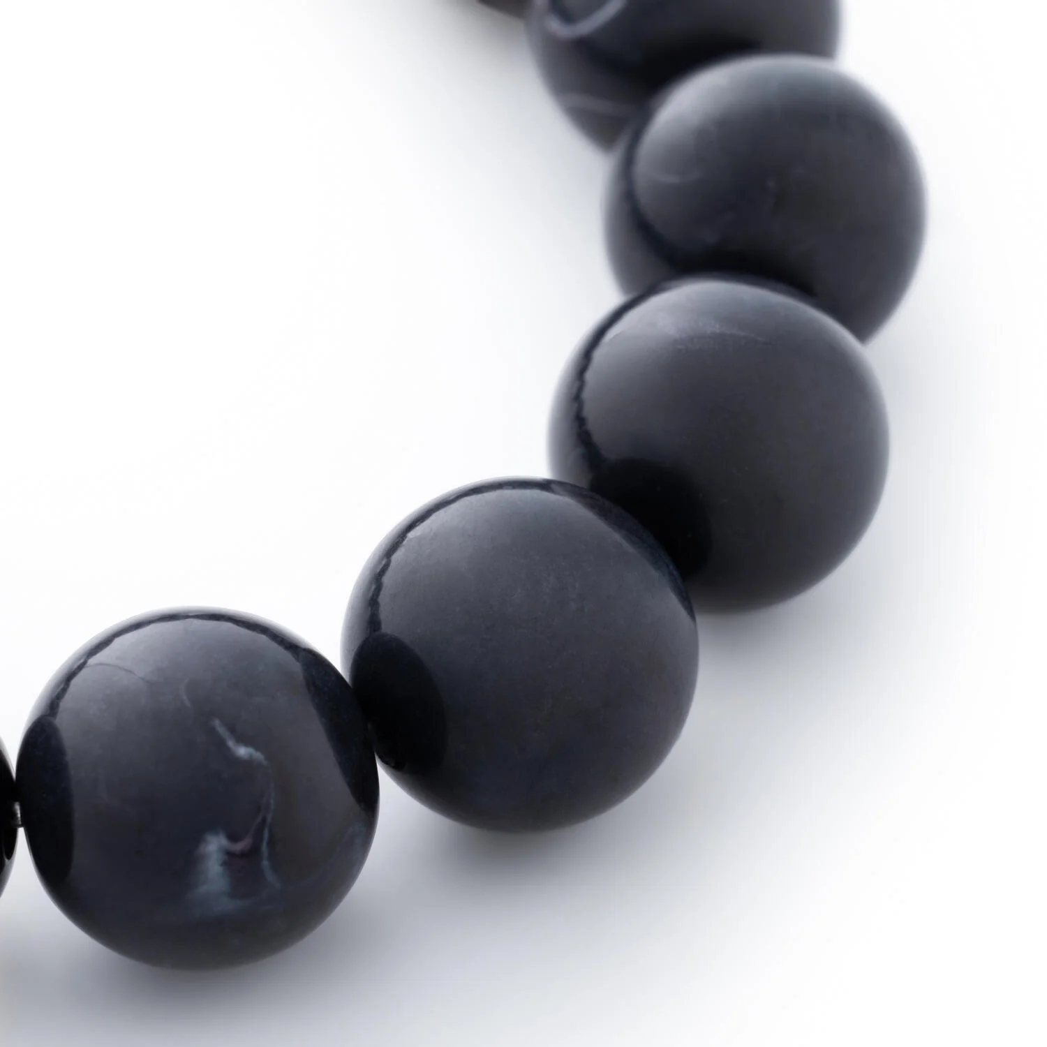 Mini Beads Flex armbånd - Black Universe Marble - Image 3