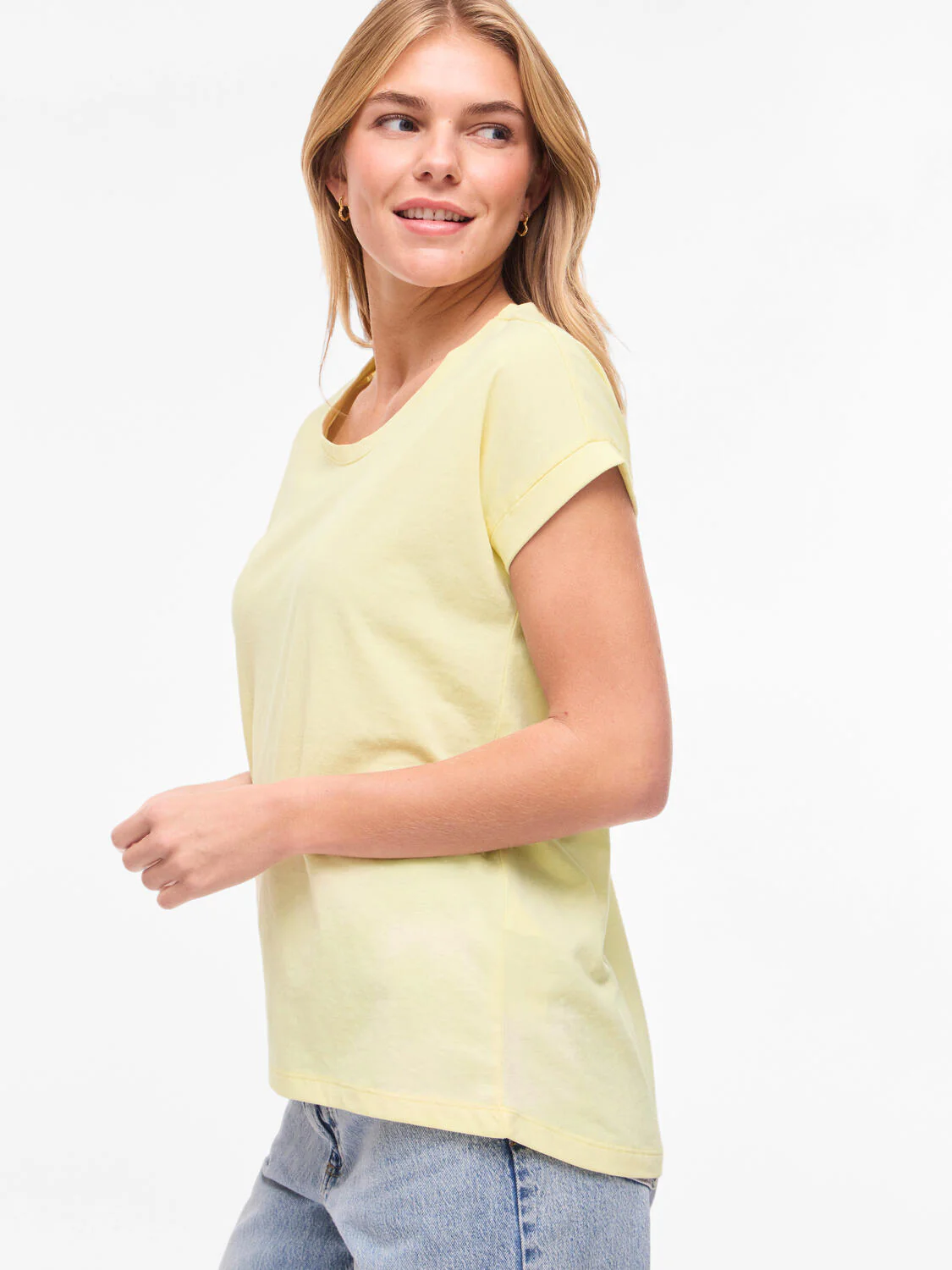 Vidreamers Pure t-shirt - Pastel Yellow - Image 6