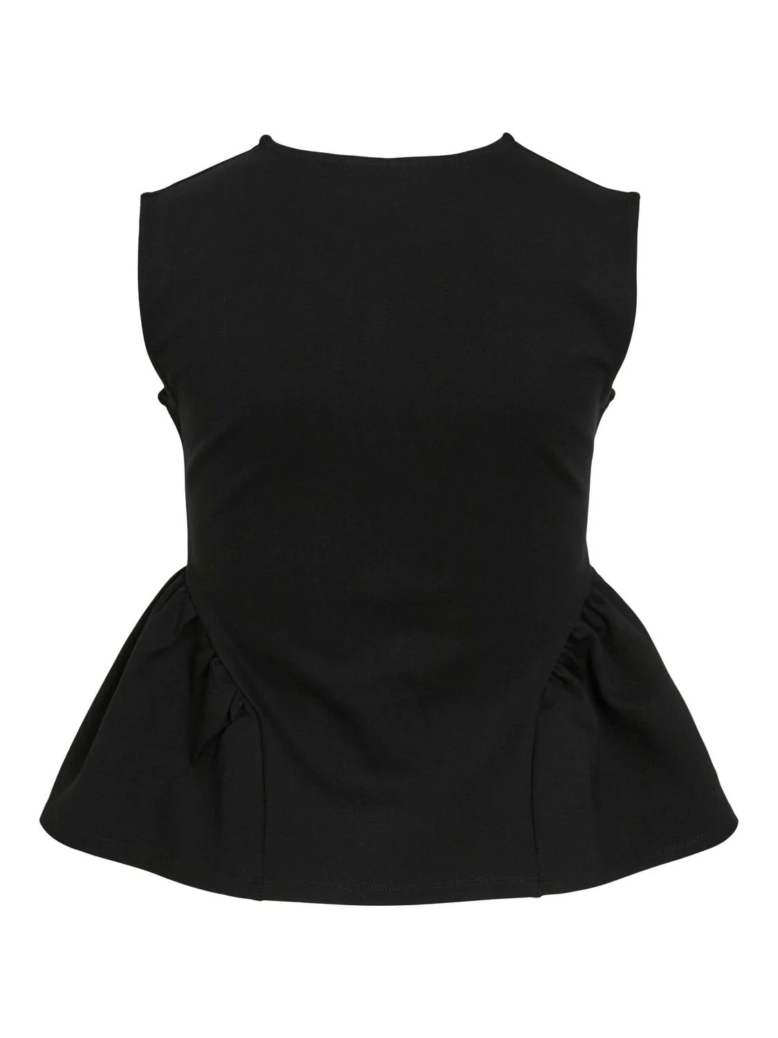 Vifina peplum top - sort - Image 2