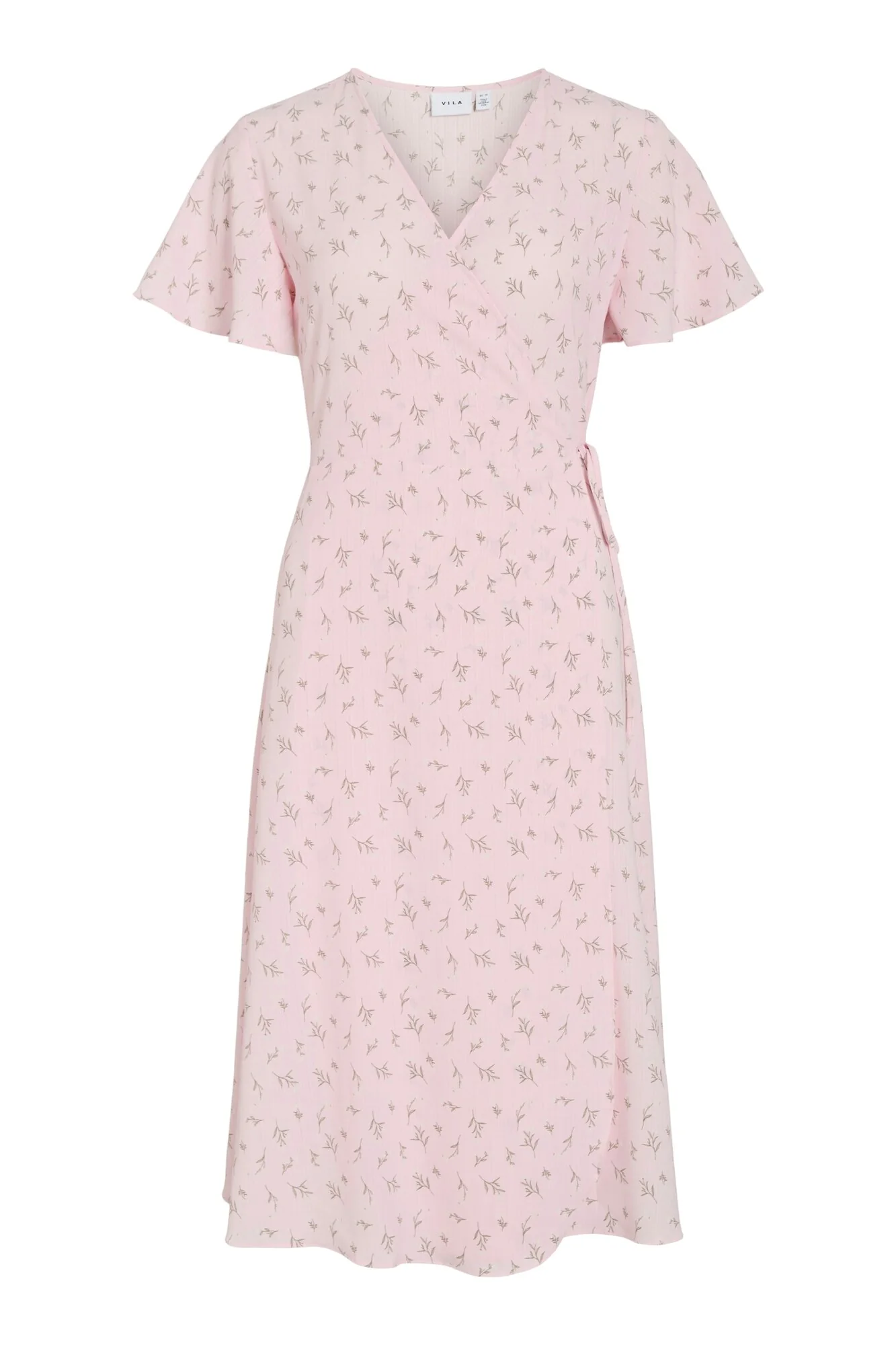Vilovie Wrap midi kjole - Cherry Blossom - Image 2