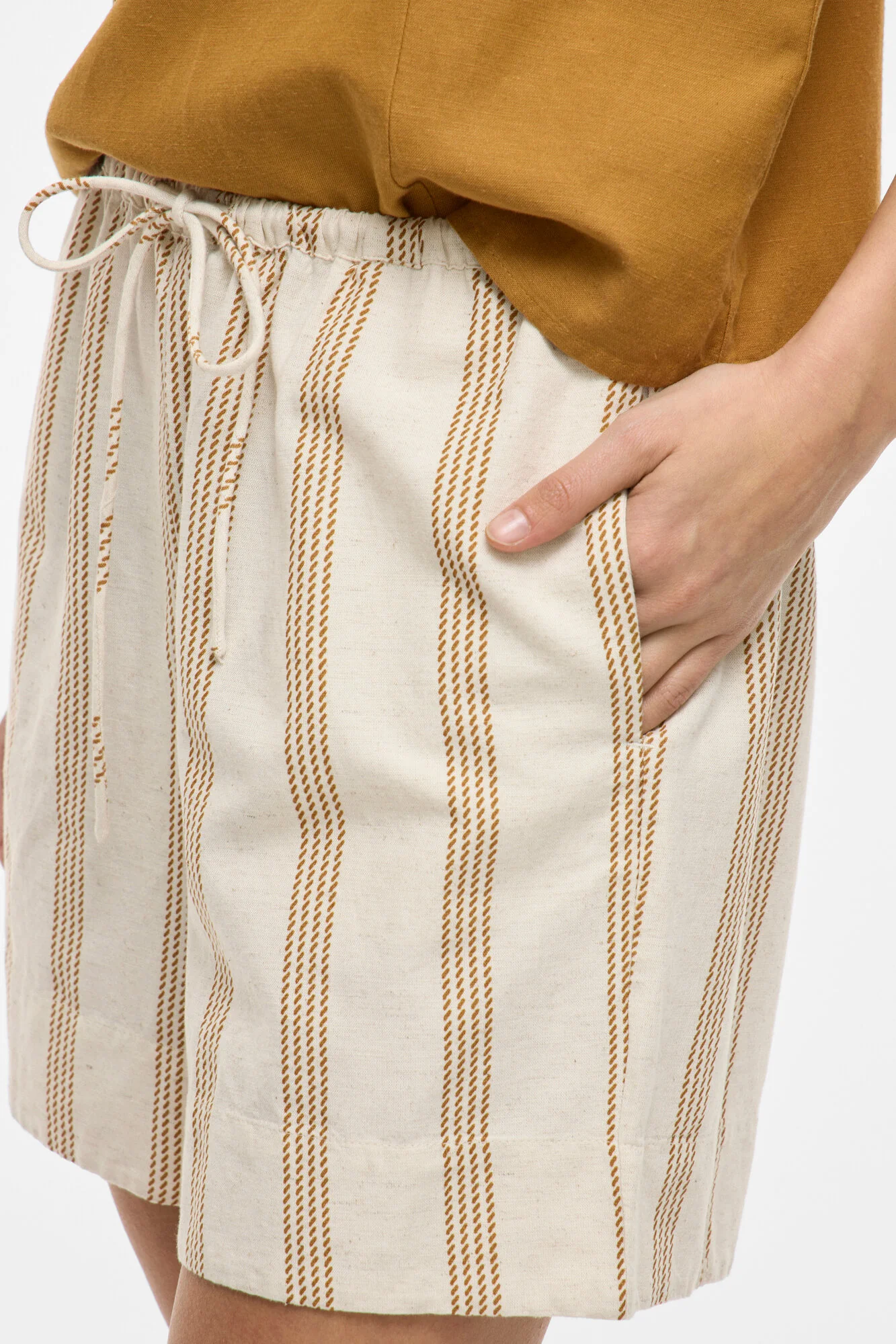 Viprisilla shorts - stribet/brun - Image 5