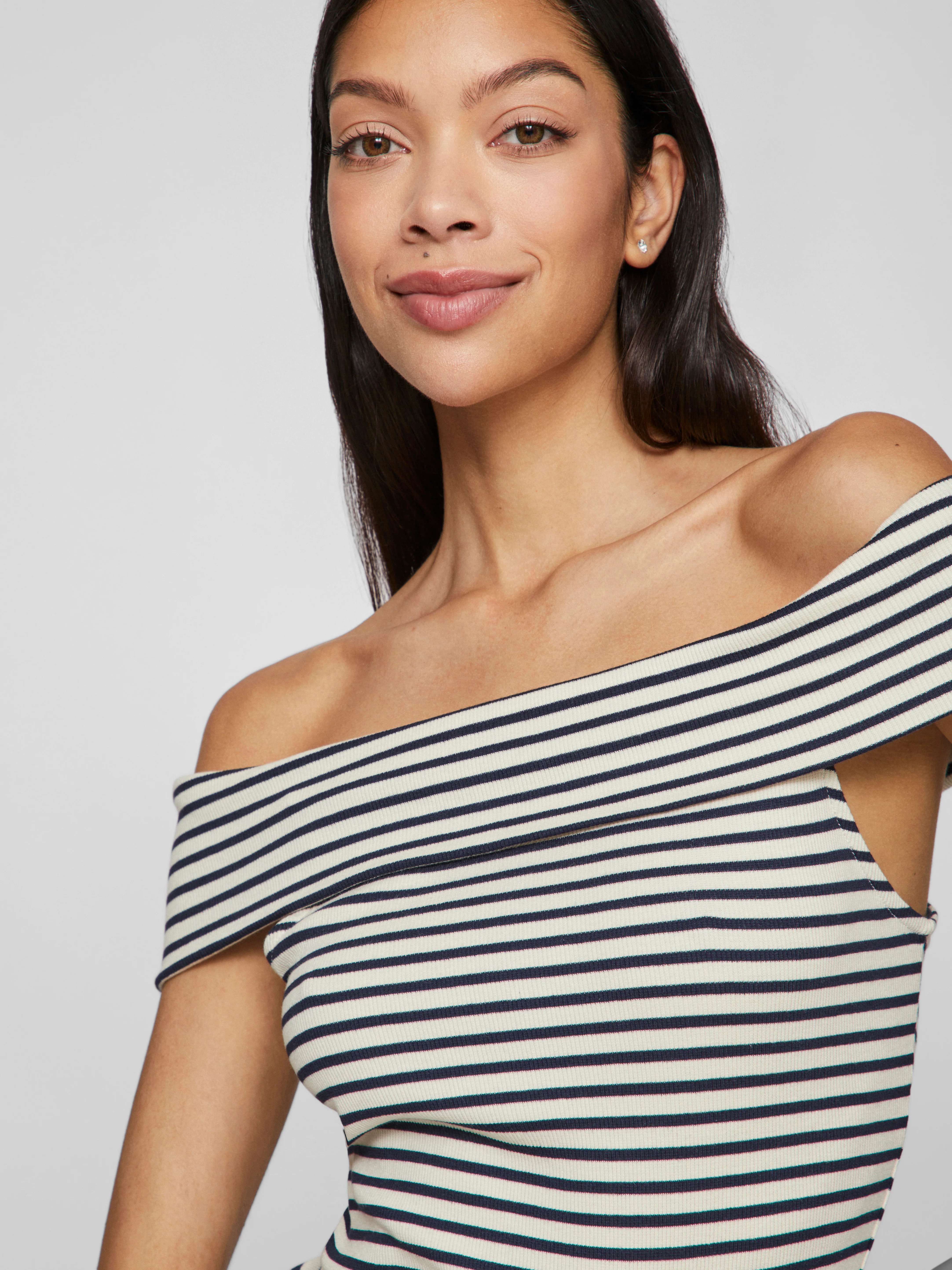 Visalja off-shoulder top - Cloud Dancer - Image 5