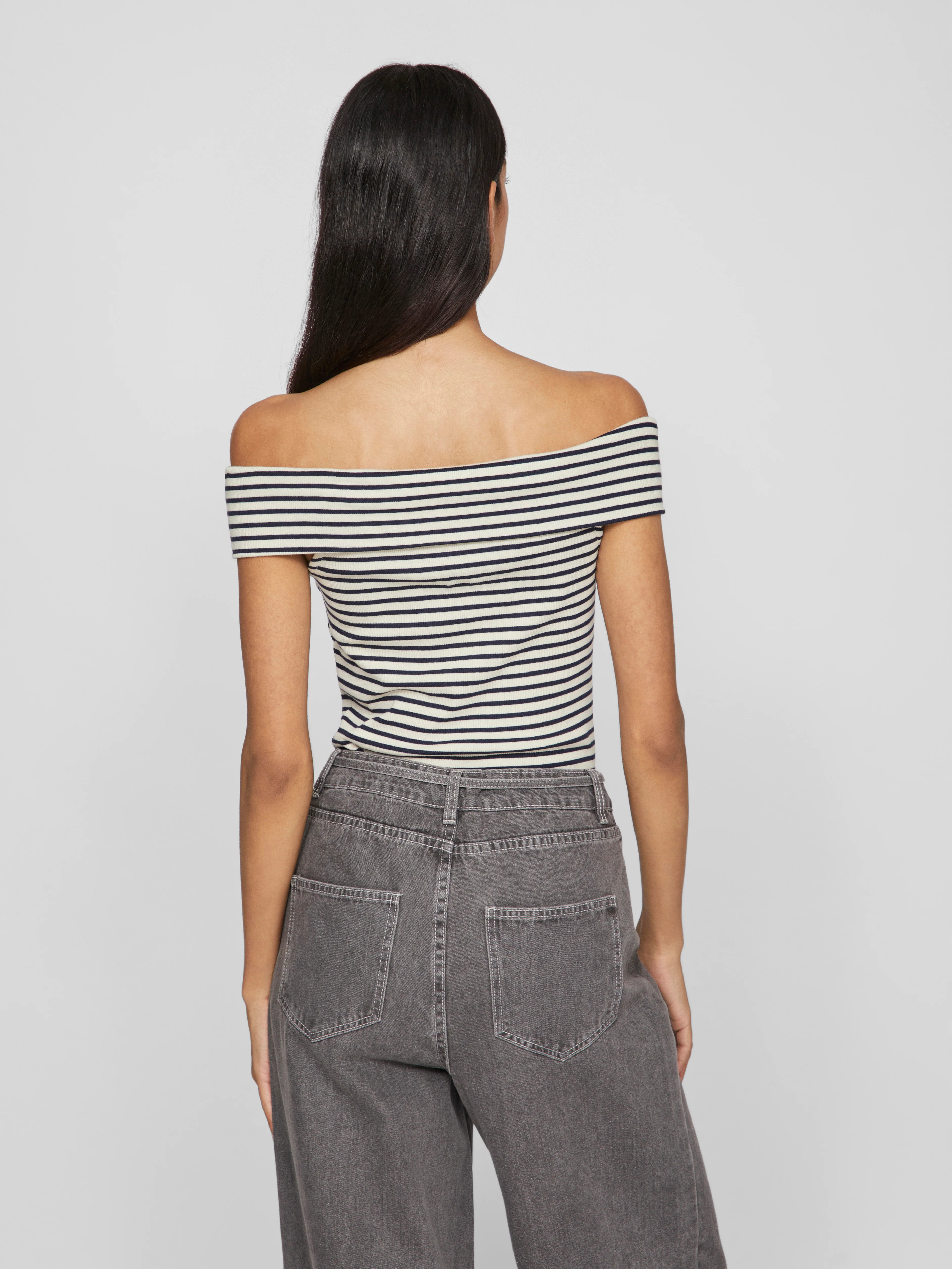 Visalja off-shoulder top - Cloud Dancer - Image 6