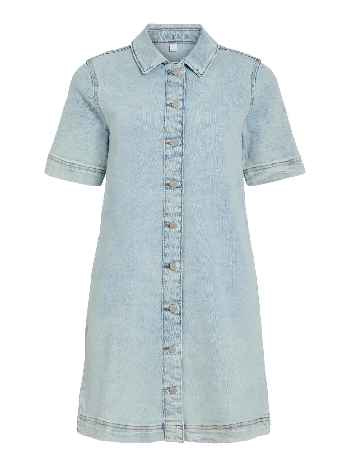 Visol denimkjole - Light Blue Denim - Image 2