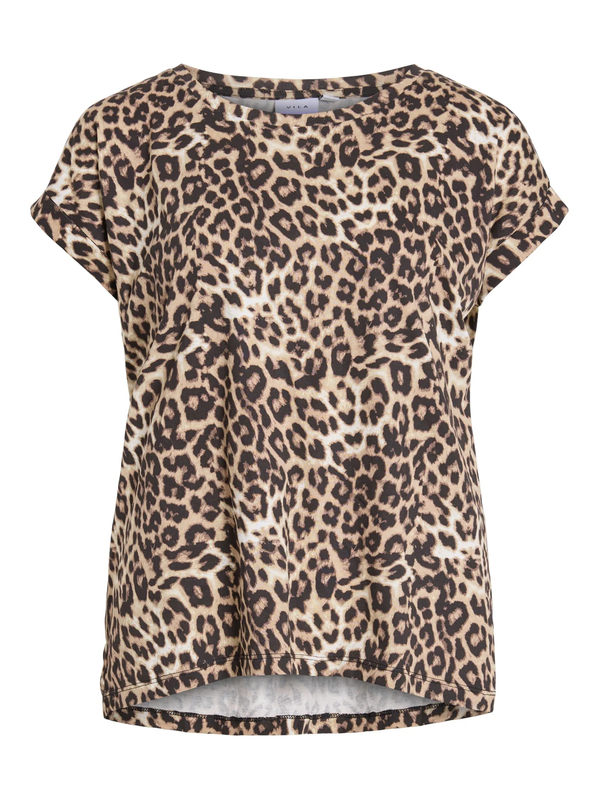 Visybil Dreamers AOP S/S t-shirt - Caramel Café