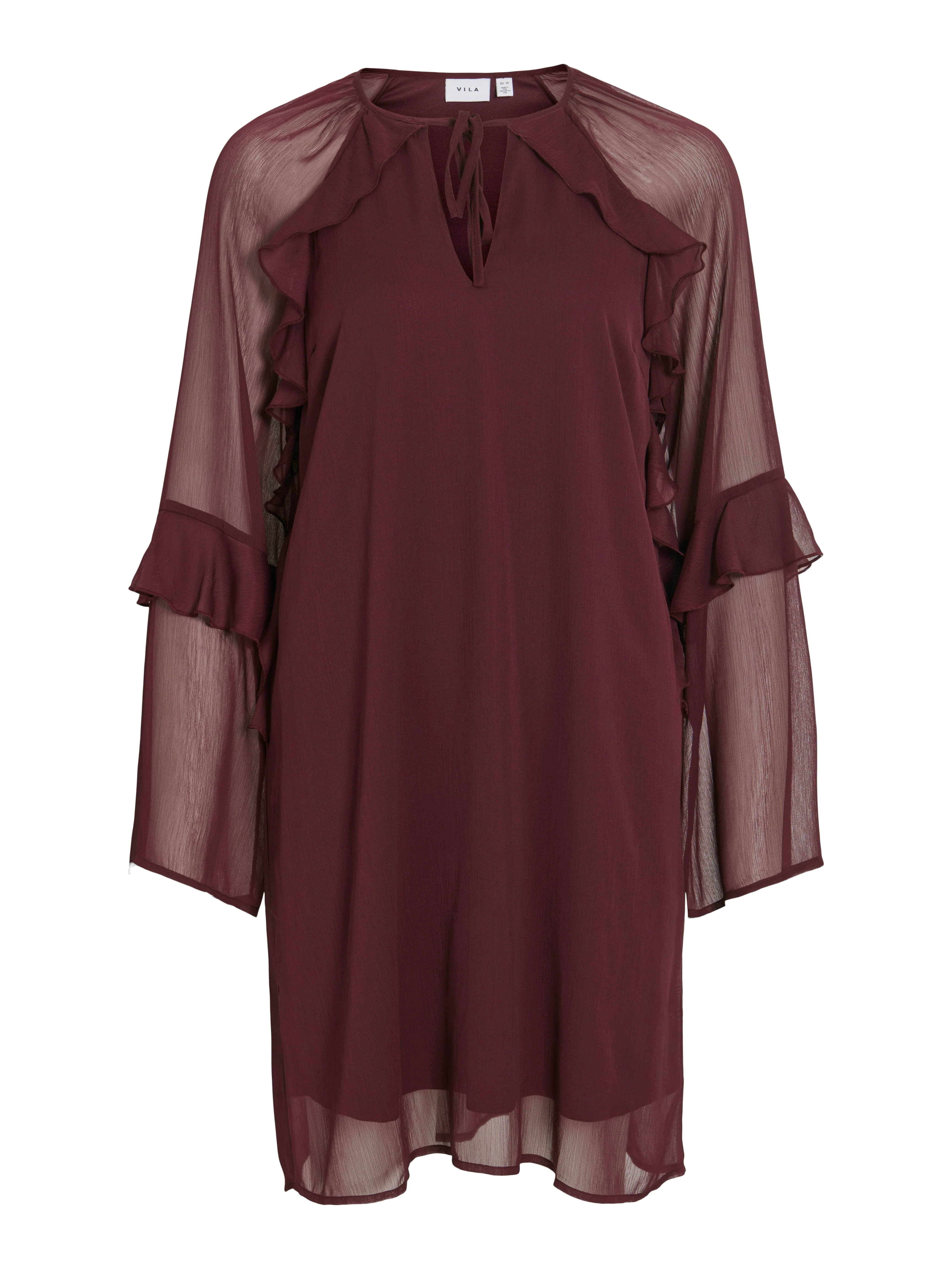 Vivilja Ruffle kjole - Fig