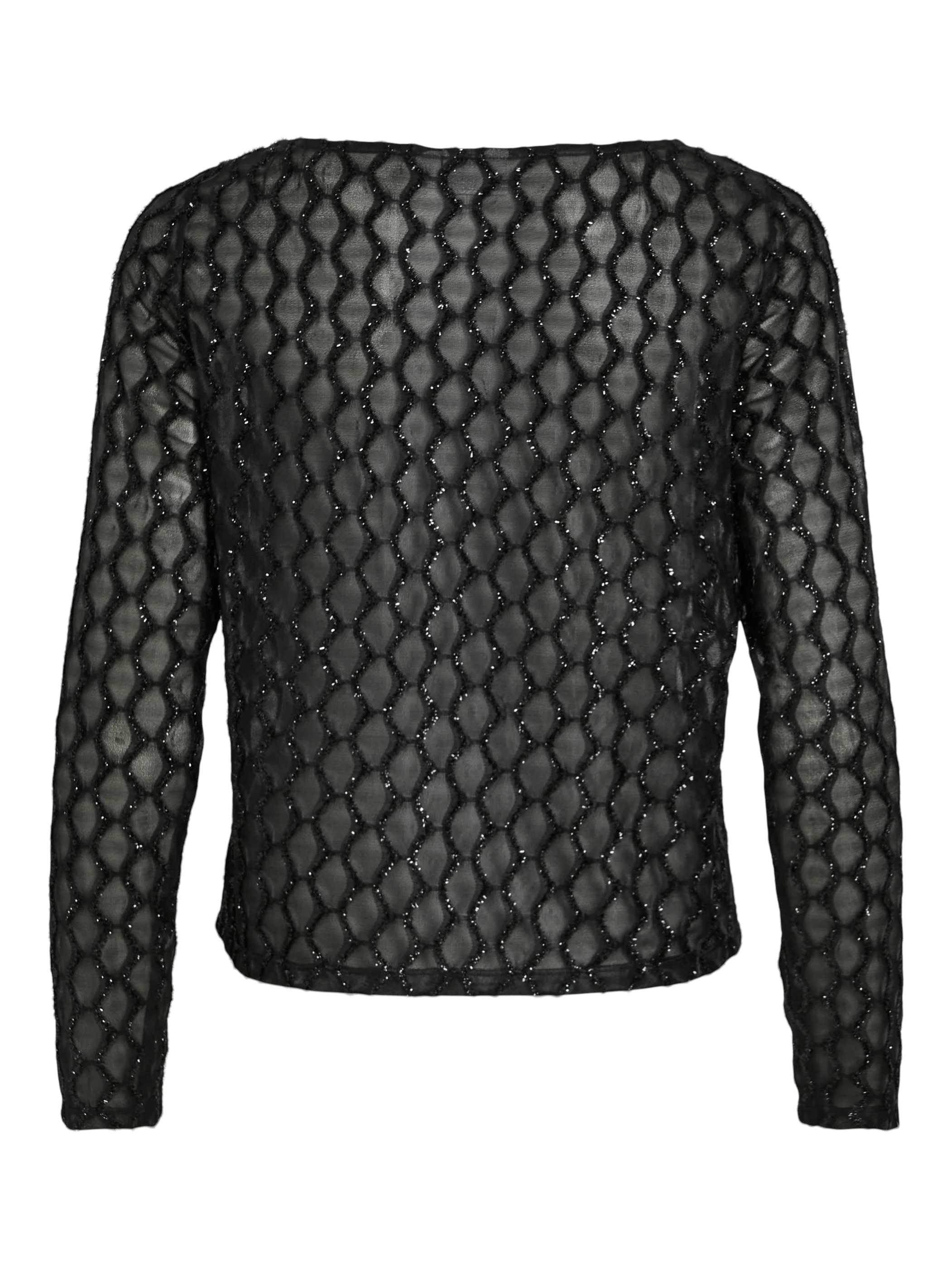 Vizalma Boatneck L/S bluse - Black Beauty - Image 7