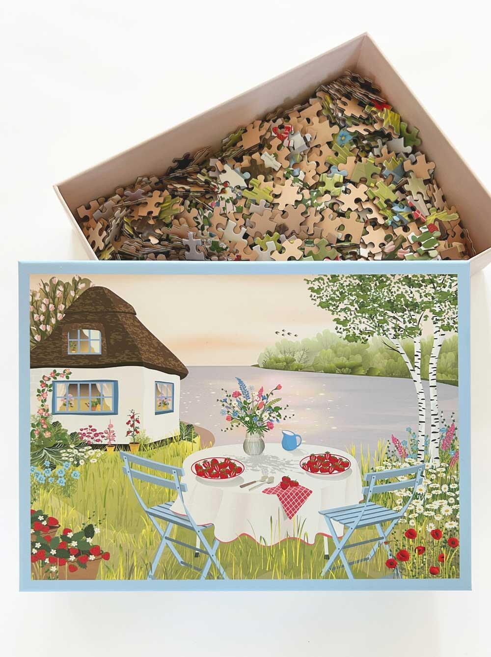 Sweet Strawberries puslespil - 1000 brikker - Image 2