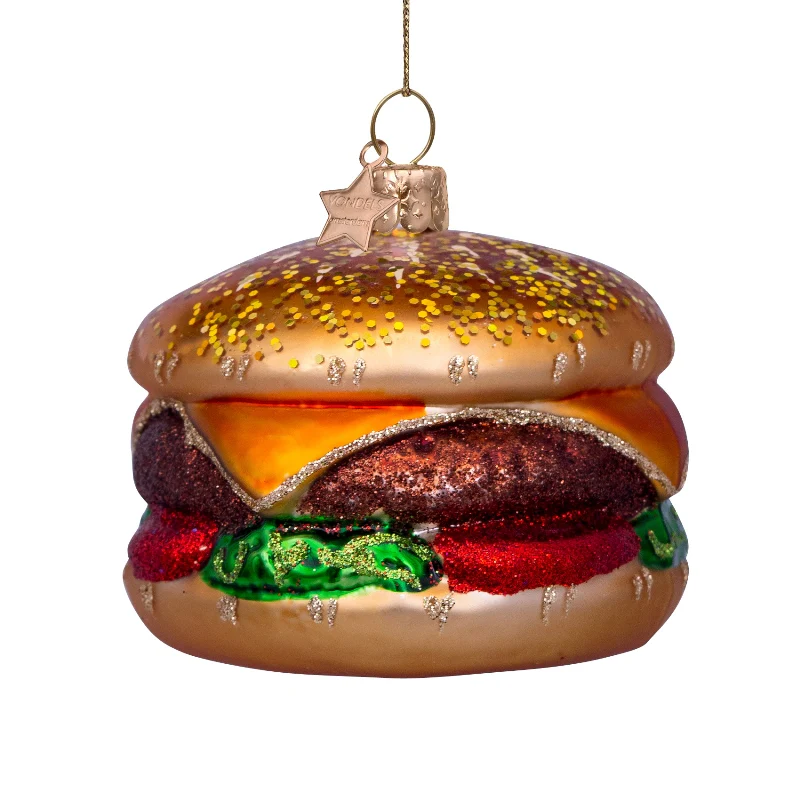 Hamburger juleophæng - H6 cm. - Image 2