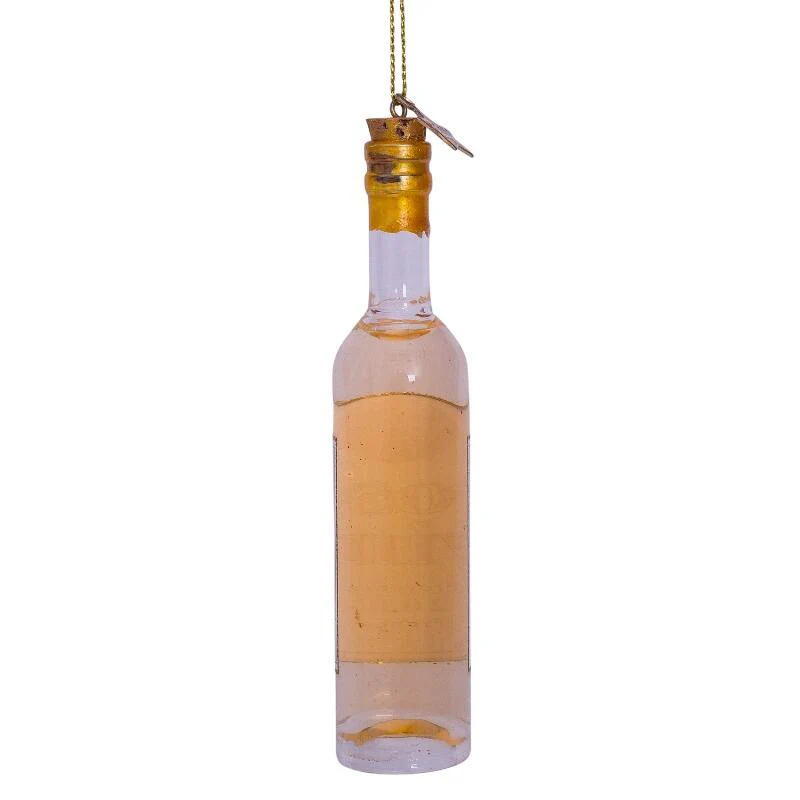 Rosévin flaske juleophæng - H11 cm. - Image 3