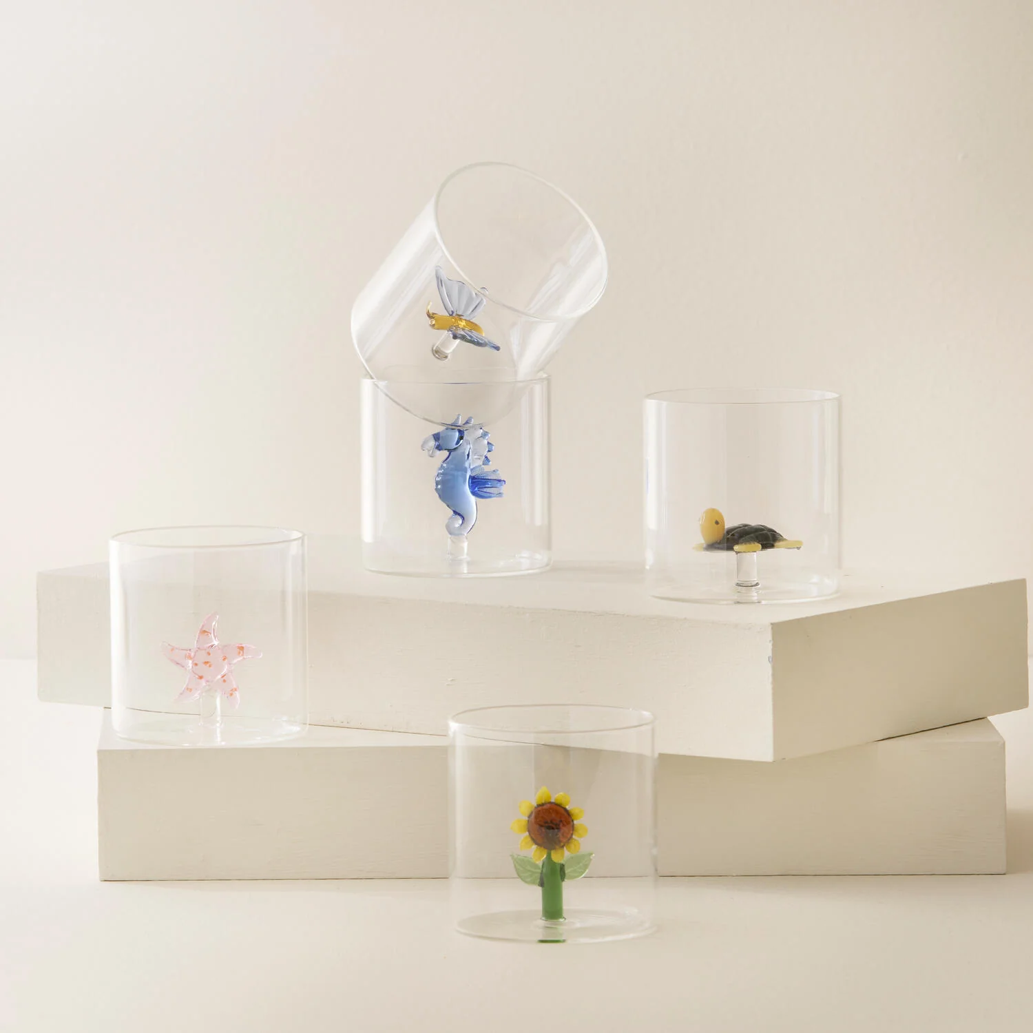 Borosilicate Glas, starfish - 250ml. - Image 4