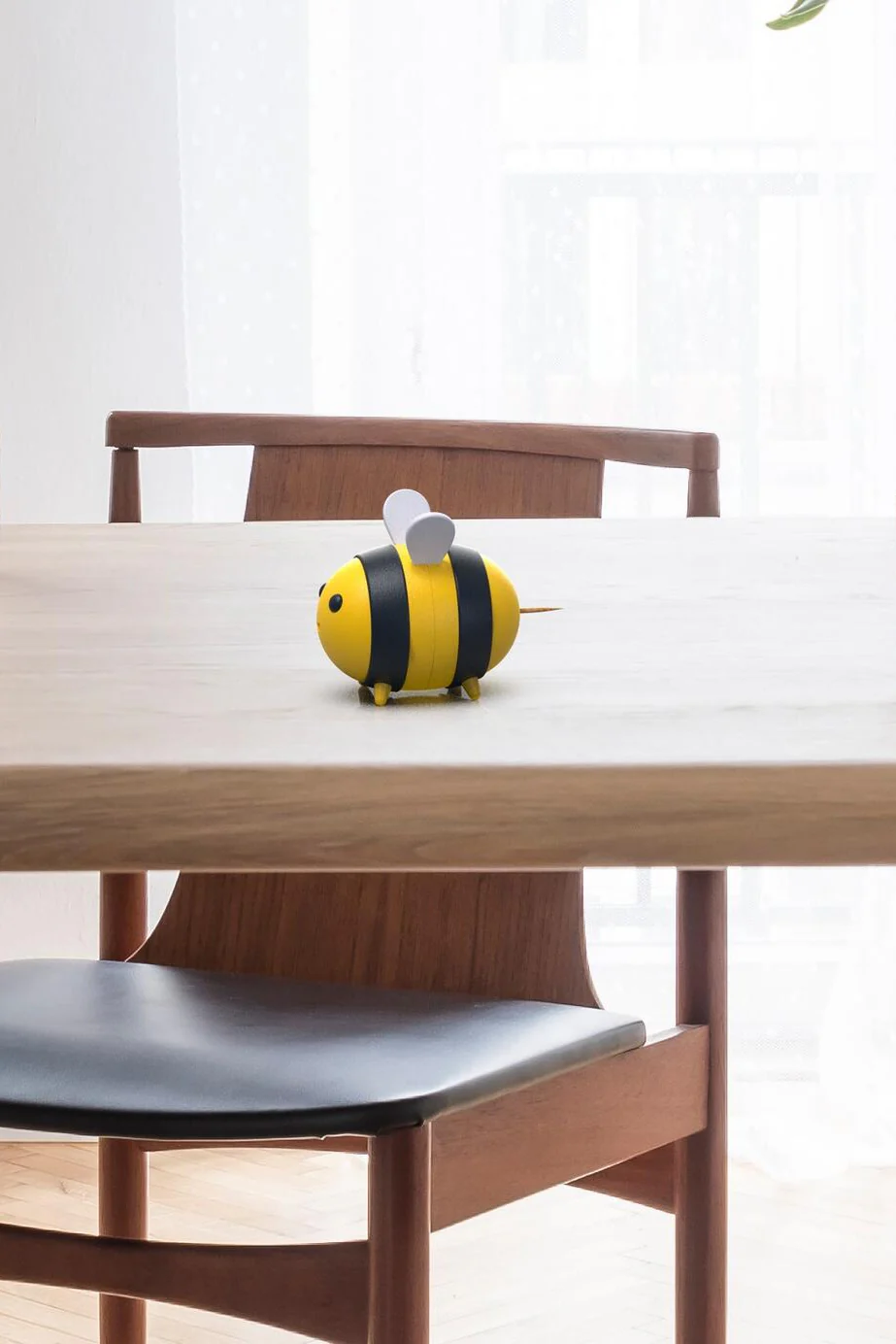 Bee tandstikholder - sort/gul - Image 2